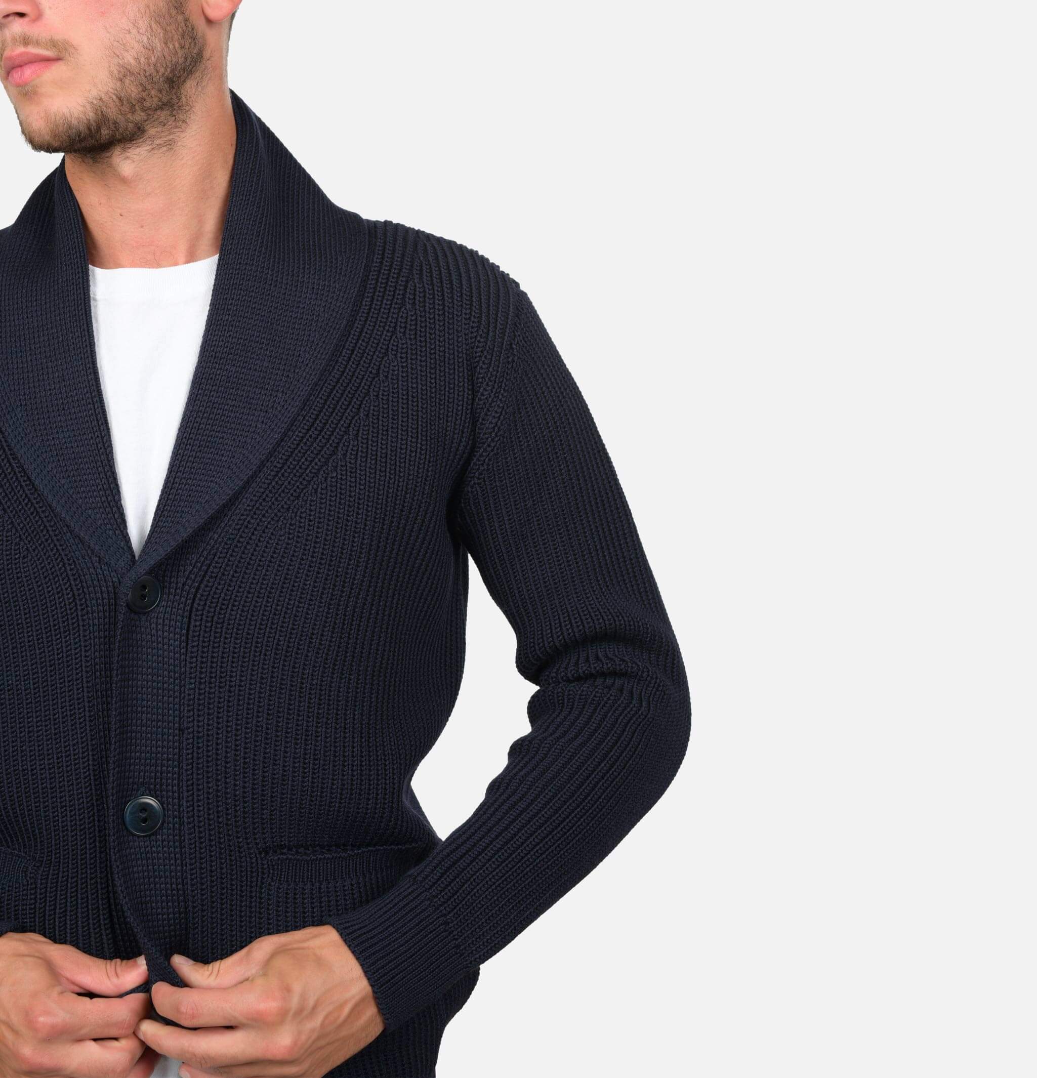 Nitto Knitwear Cardigan Nitto Vasken Navy