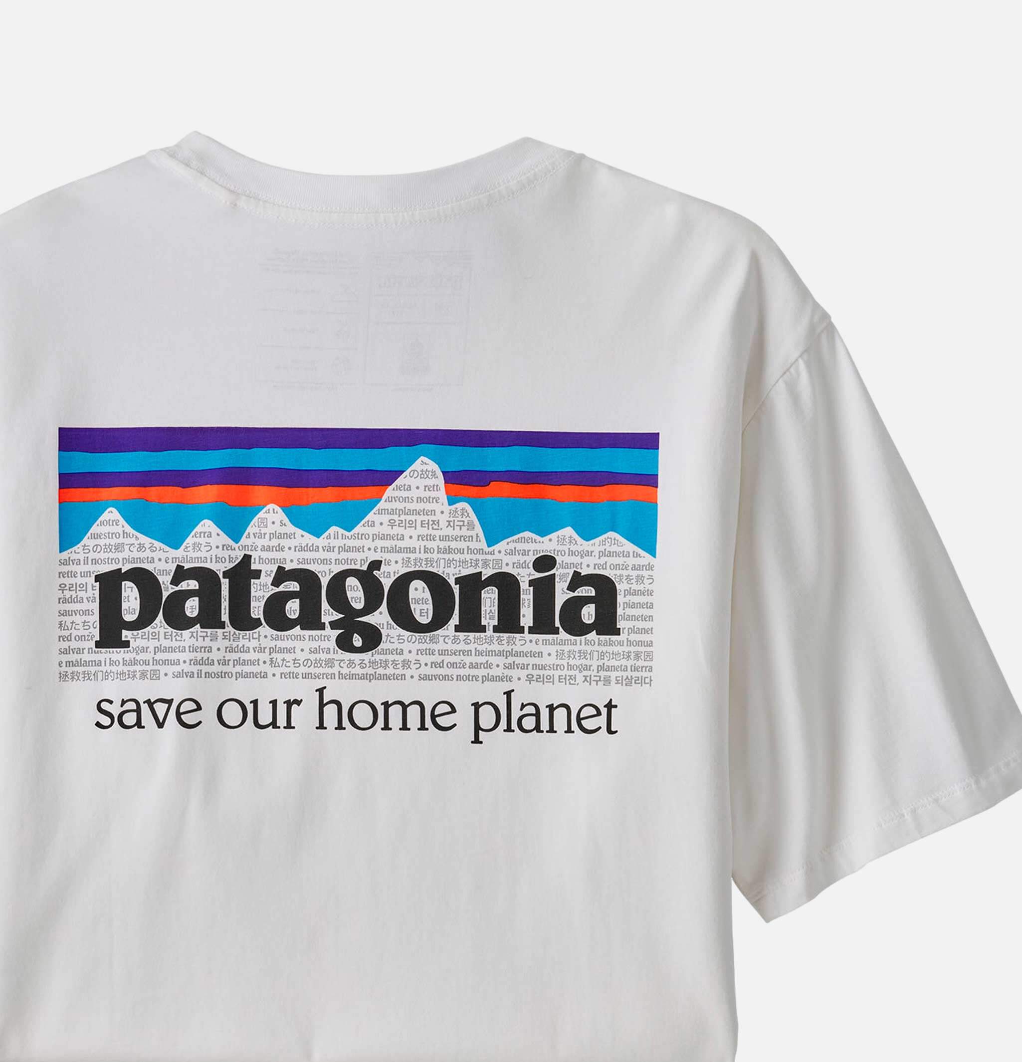 Patagonia P6 Mission T-Shirt White