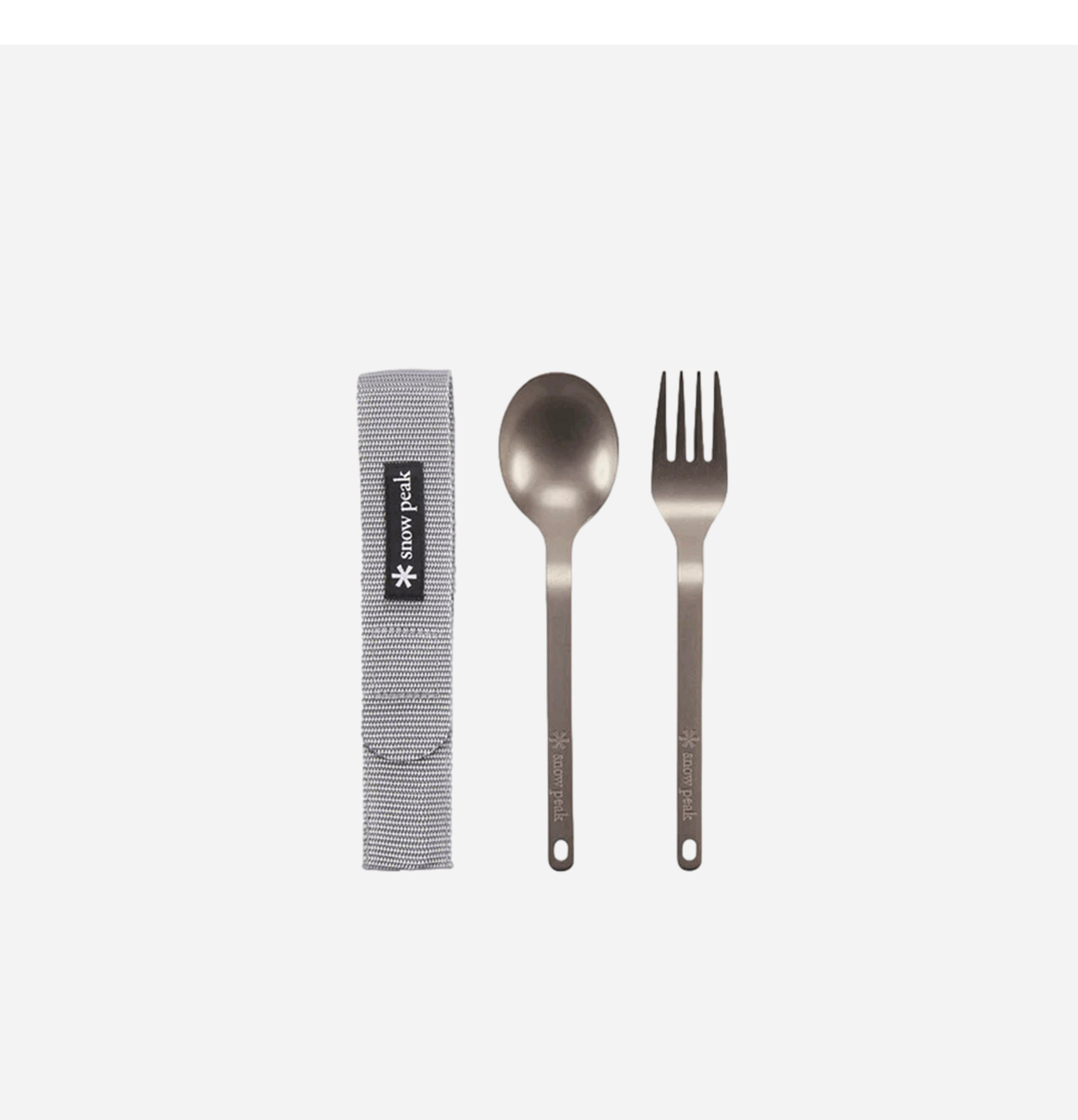 Titanium Fork And Spoon Set