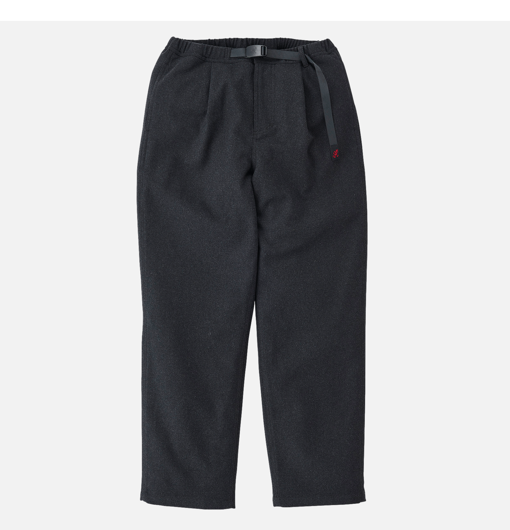 Wool Relaxed Pant Charcoal