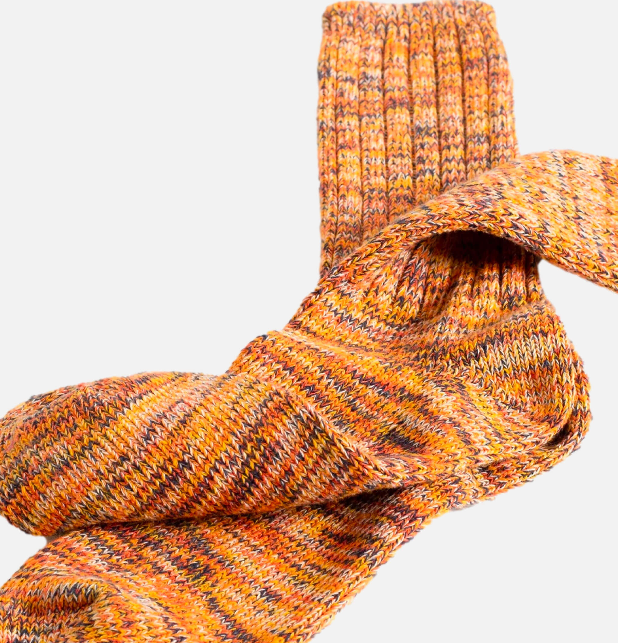 Socks blend orange