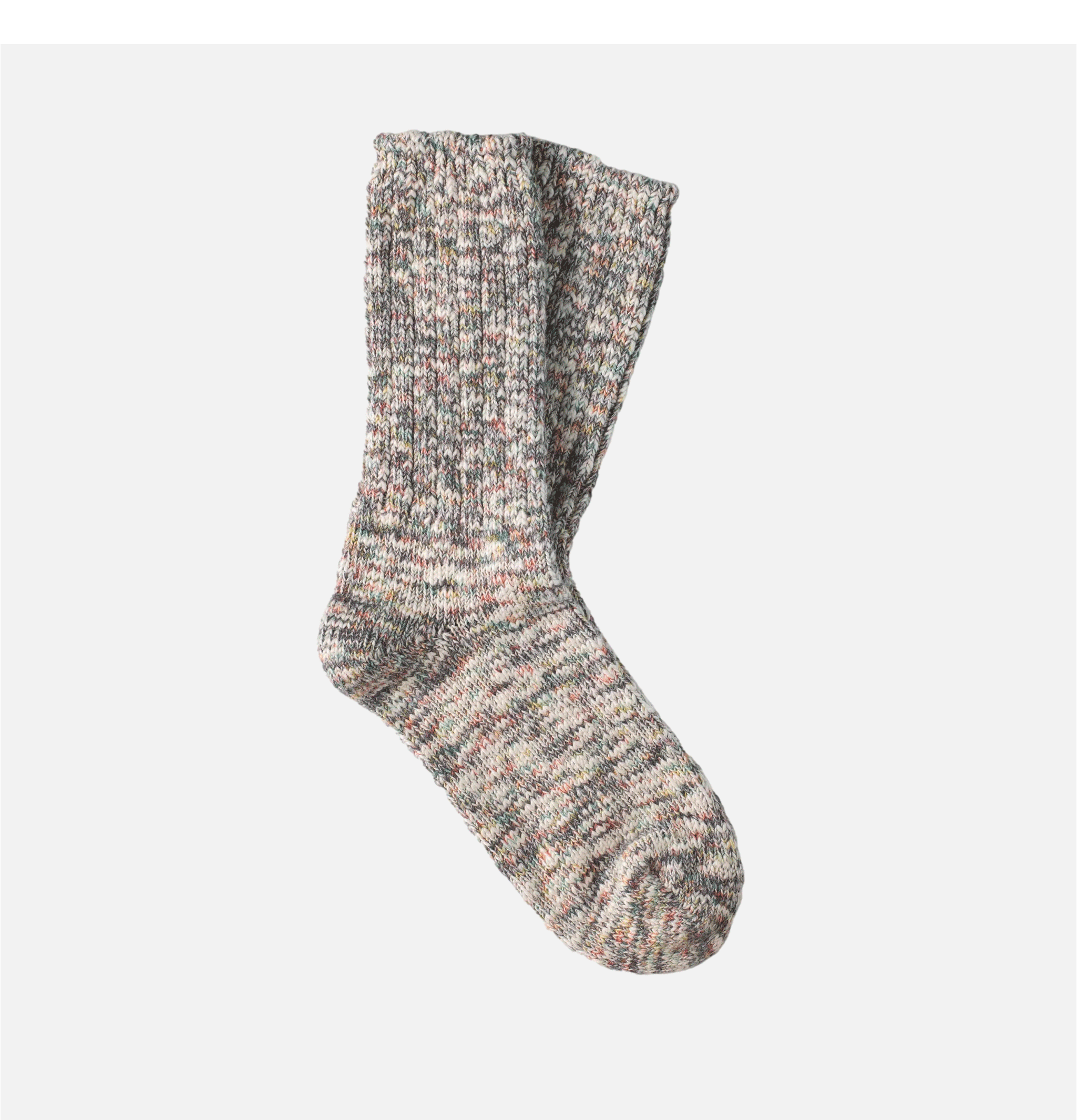 Flamme Grey Socks