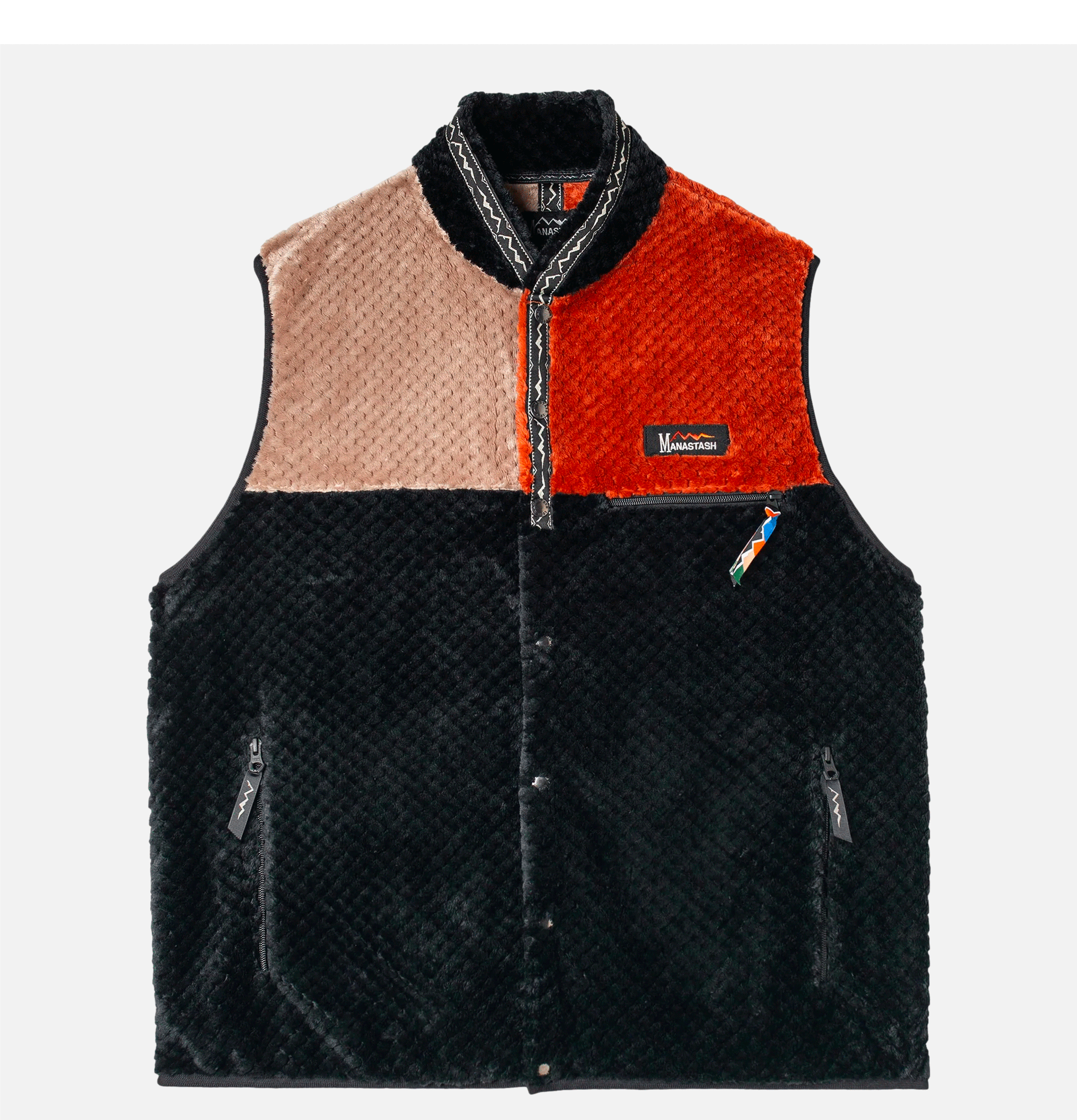 Thermal Fleece Vest Panel
