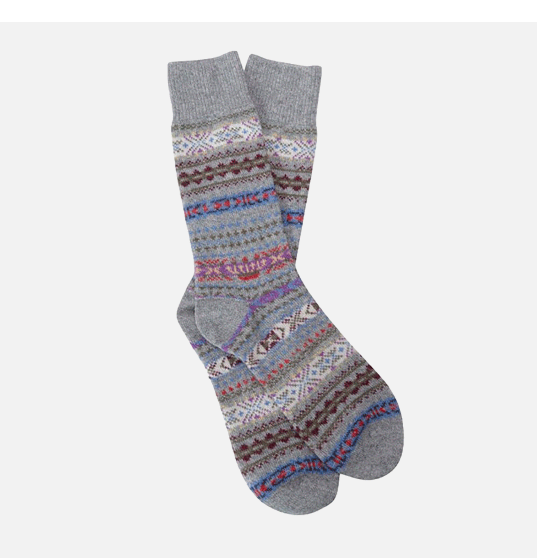 Barbour Boyd Socks Grey