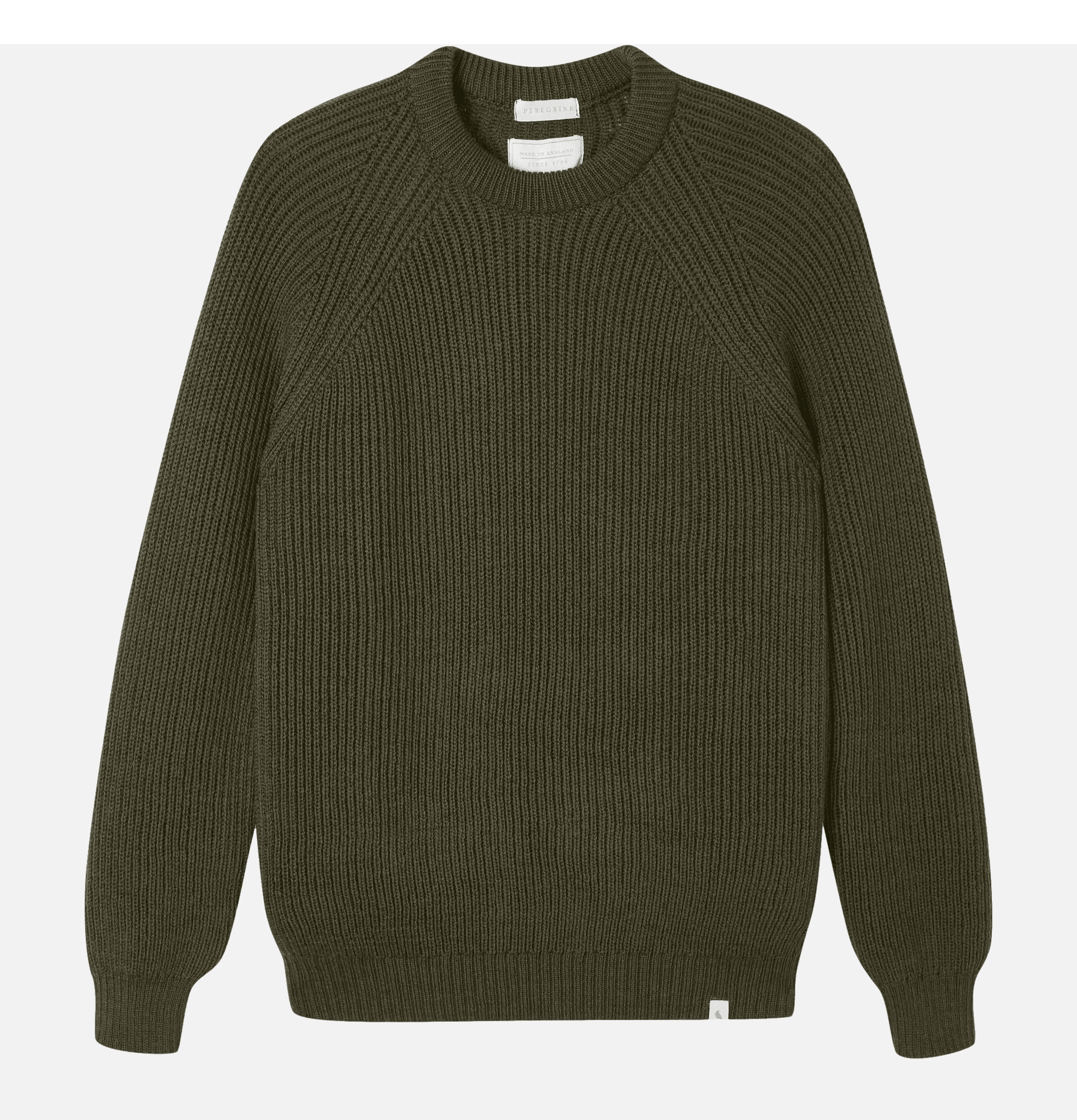 Peregrine Ford Crew Knit Olive