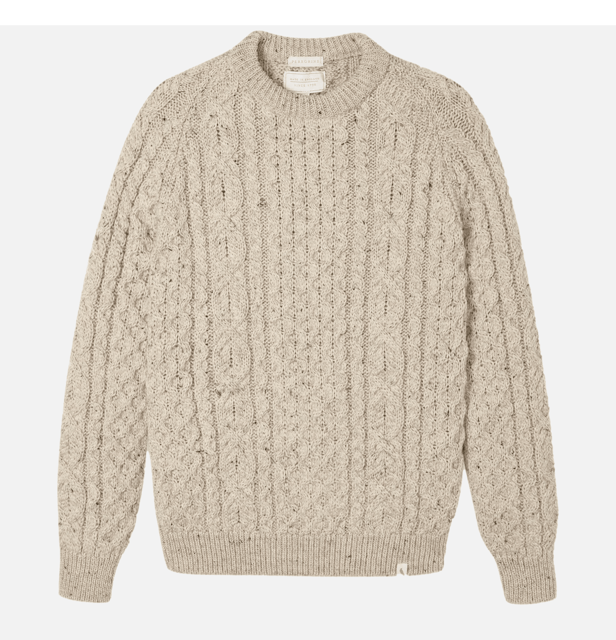 Peregrine Hudson Aran Sweater Skiddaw