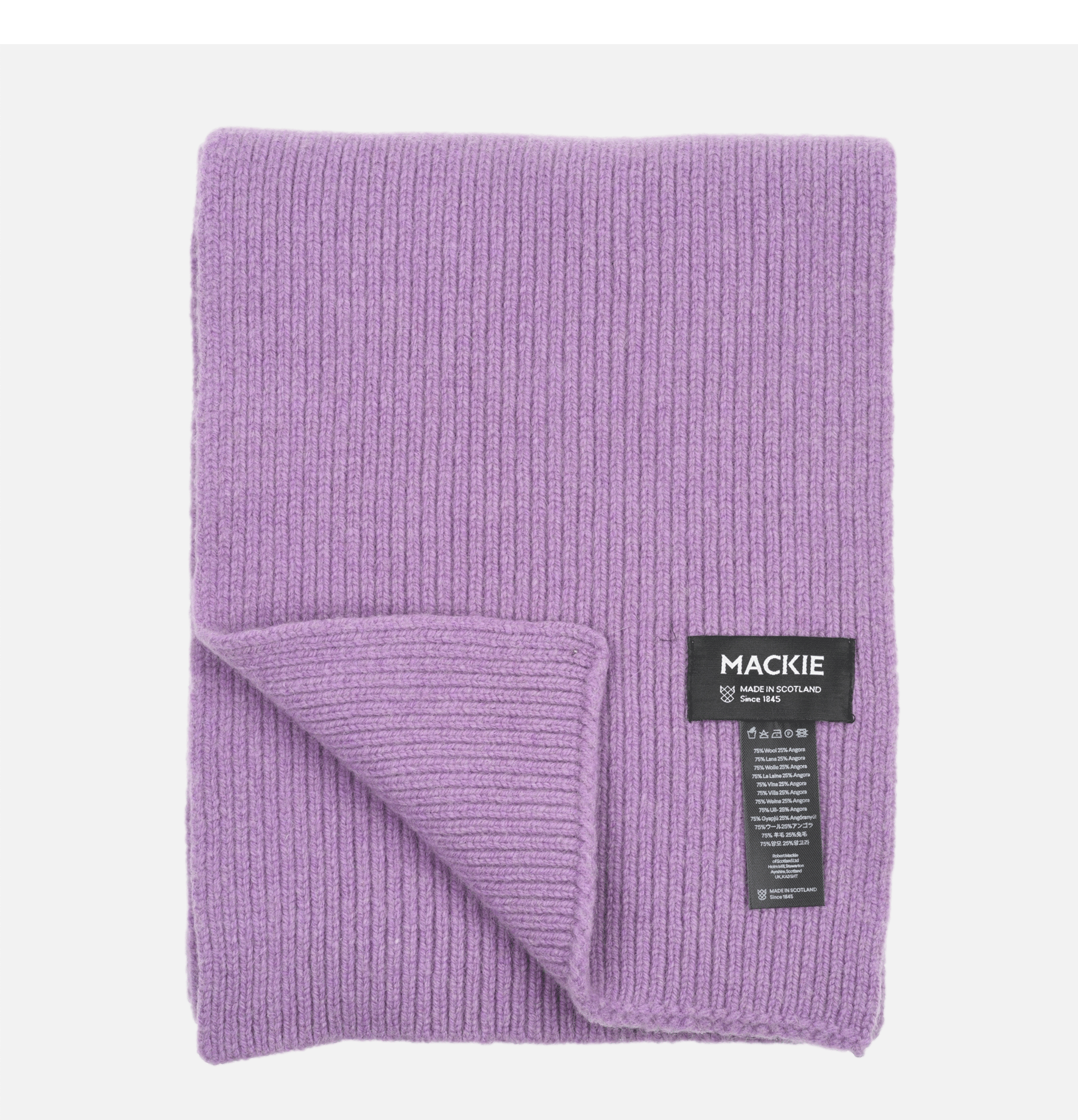 Robert Mackie Barra Scarf Lilac