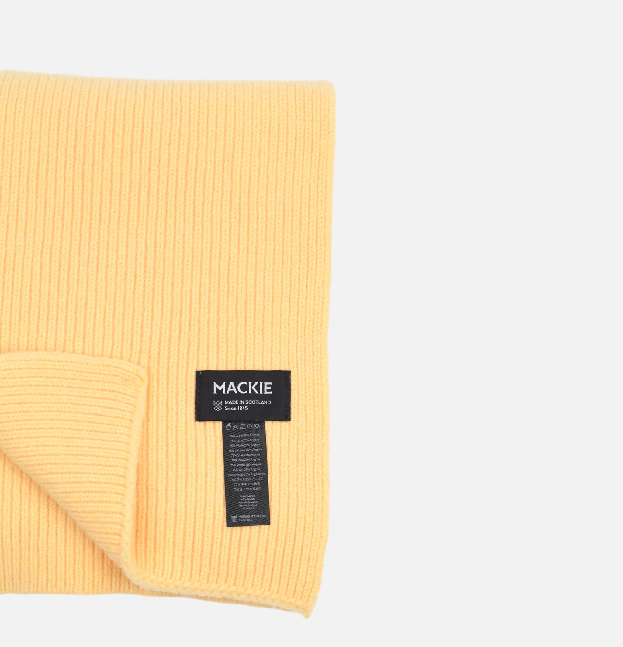 Echarpe Robert Mackie Barra Lemon