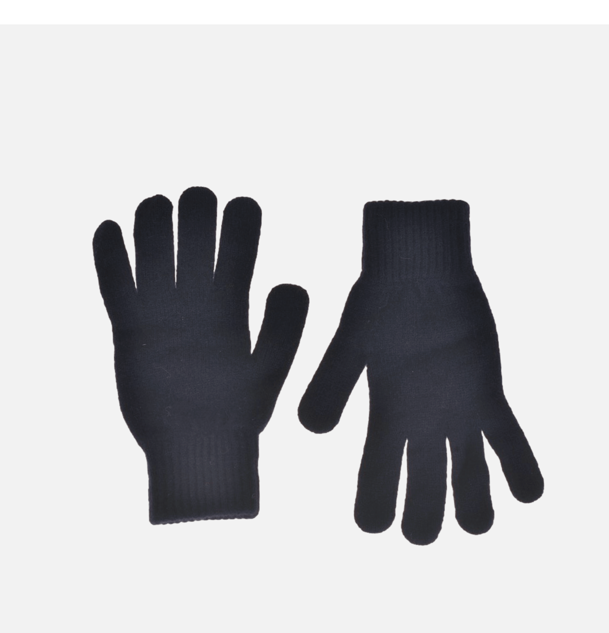 Wool Gloves Navy