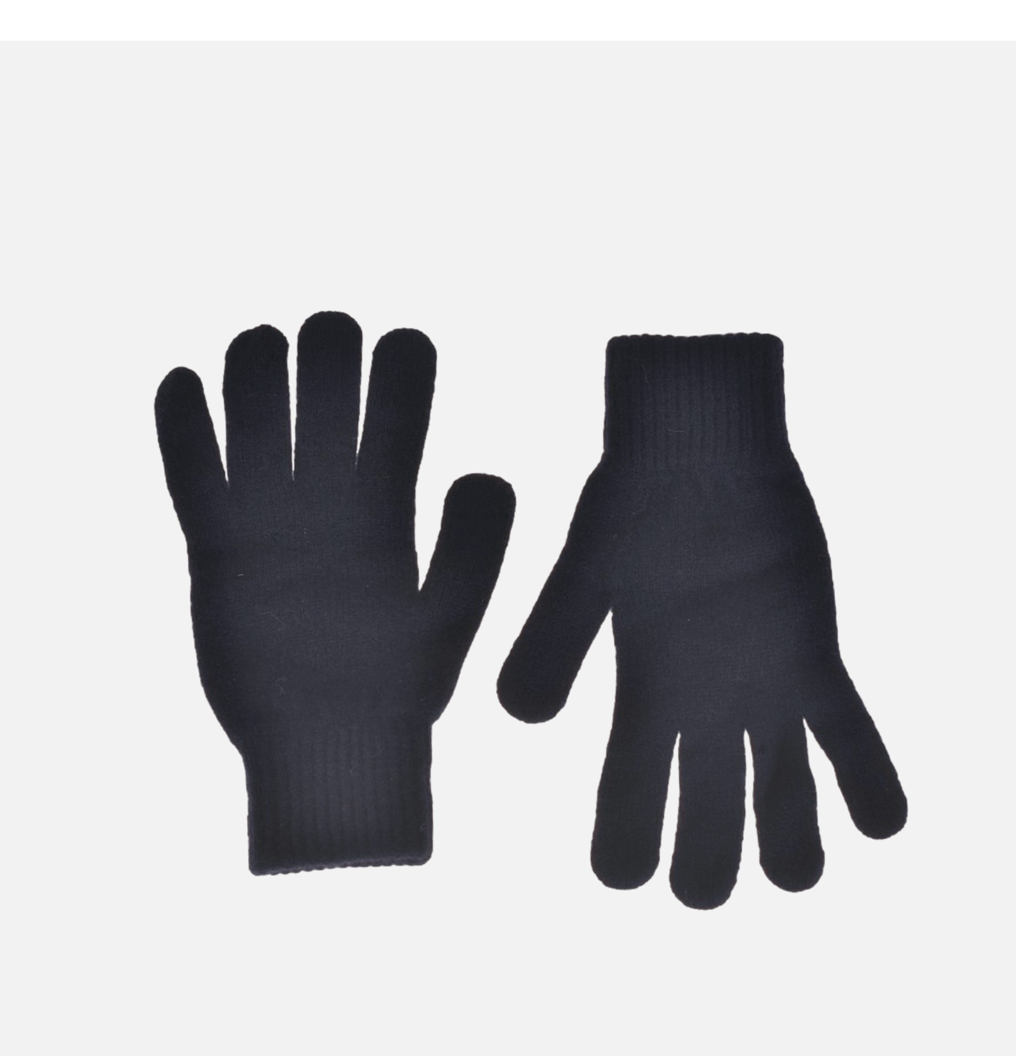 Gants en Laine Navy