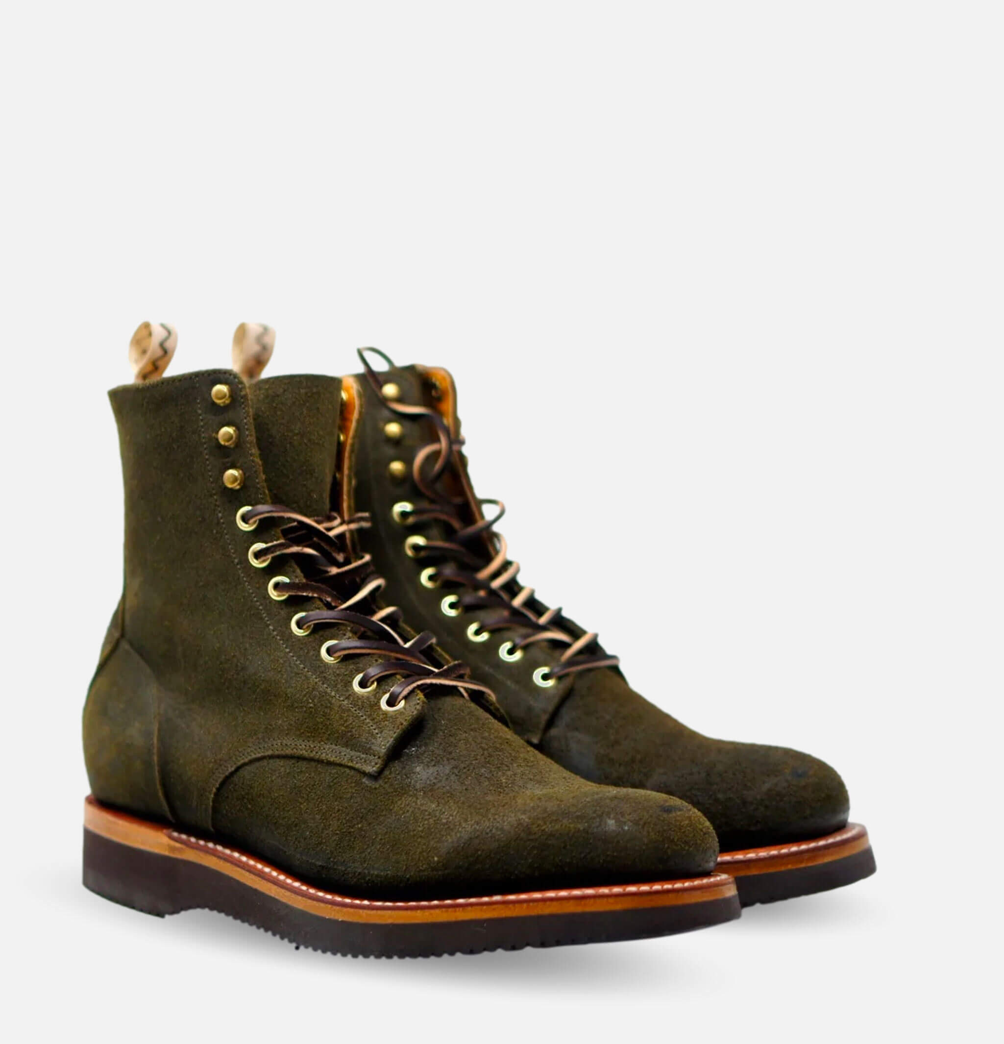 Bottes Unmarked Hunter Olive Suede