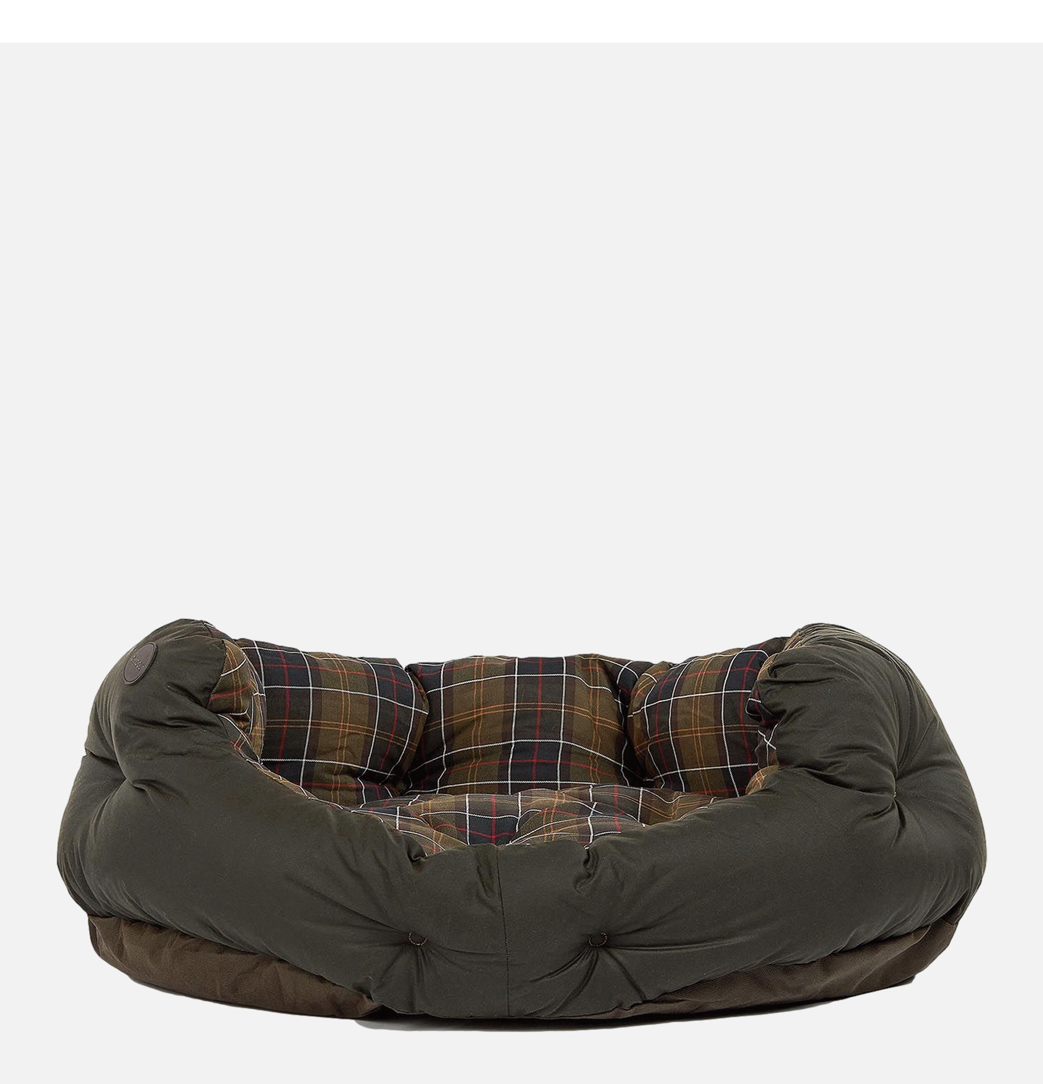 35in Luxury Dog Bed Tartan