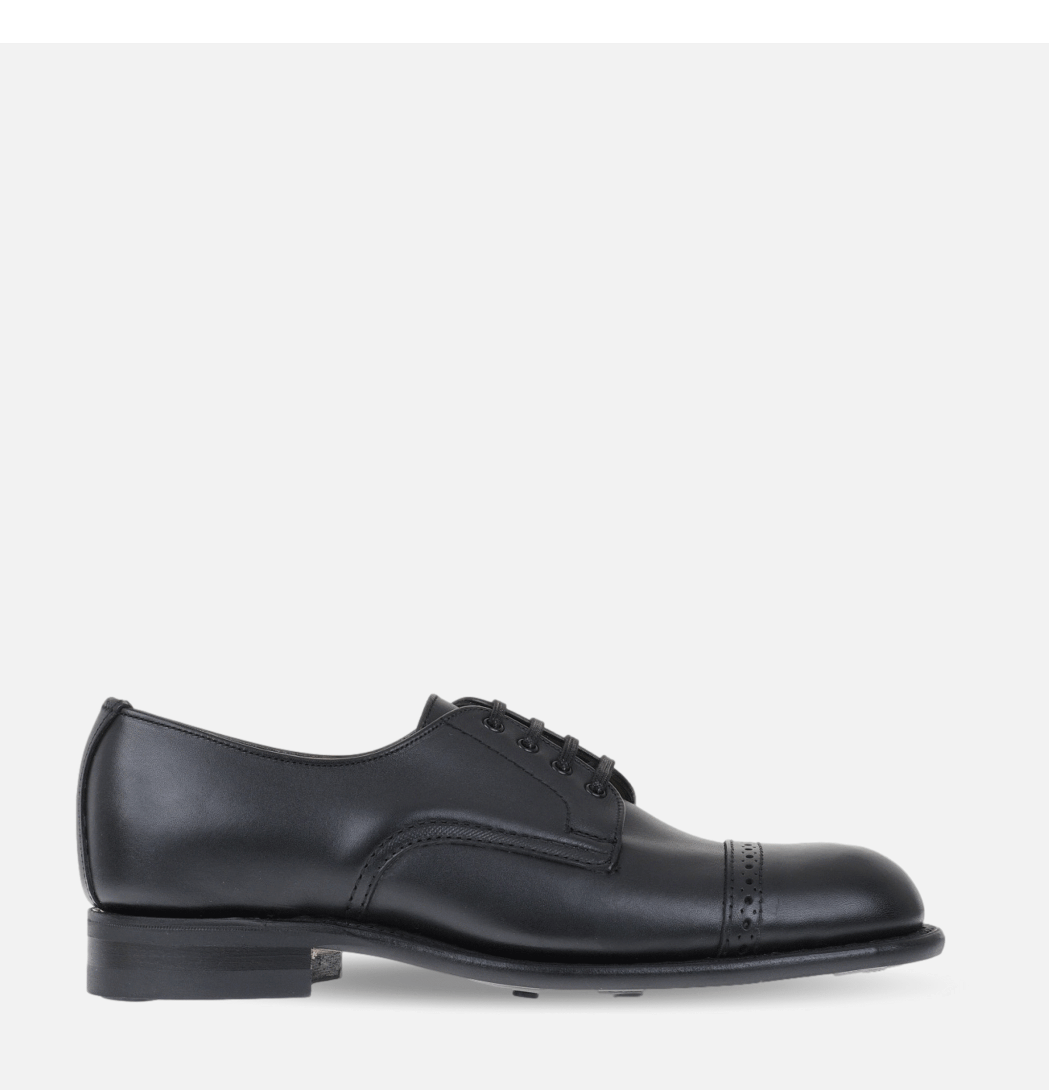 B.G.S Punched Cap Derby Shoes