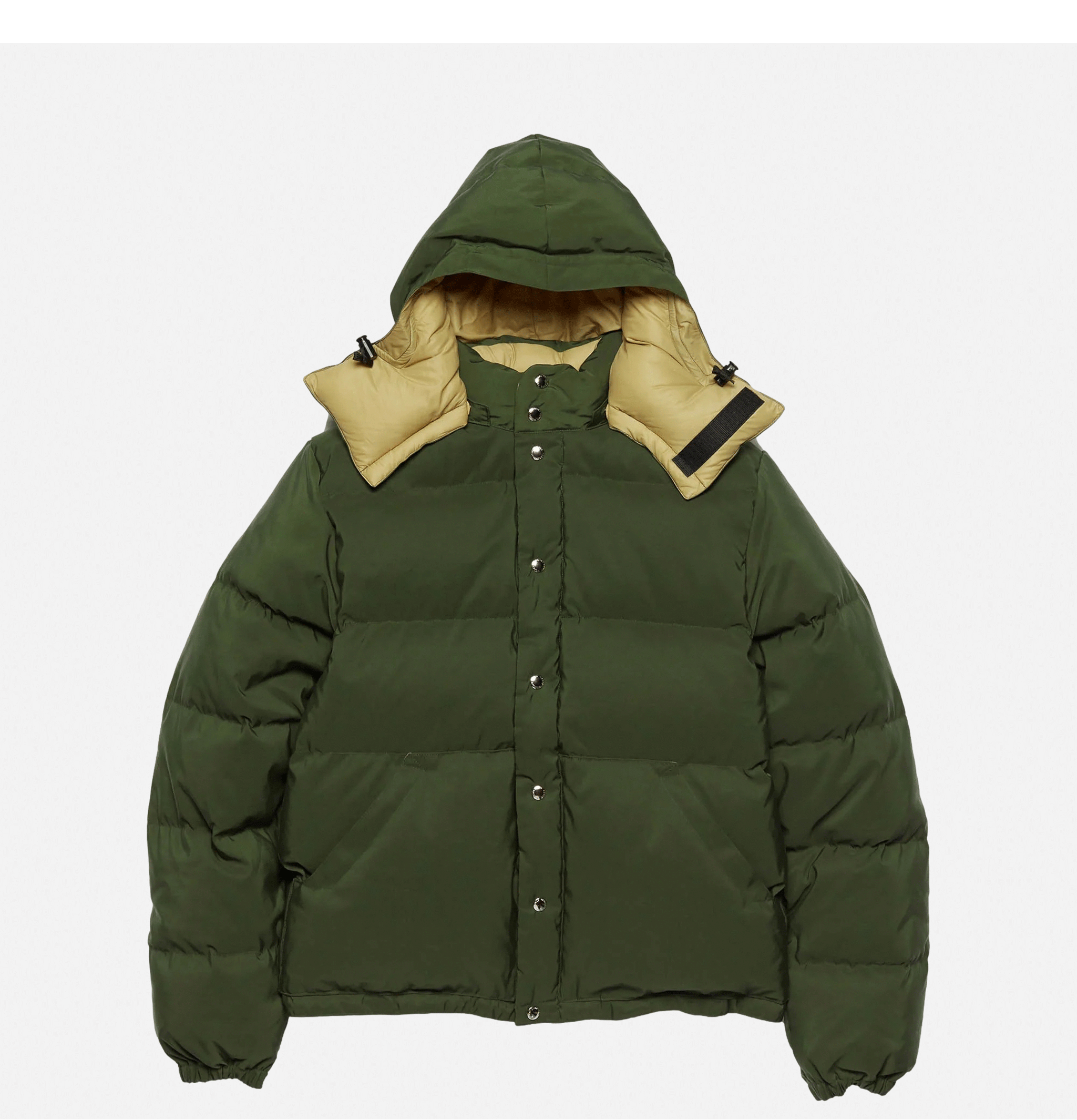 Down Sweater Jacket Olive