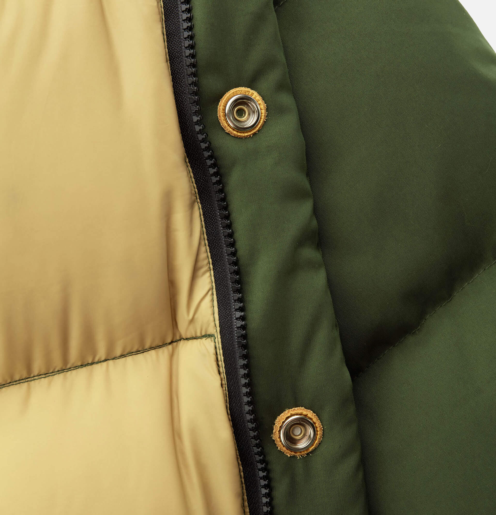 Crescent Down Works Down Sweater Jacket Olive.