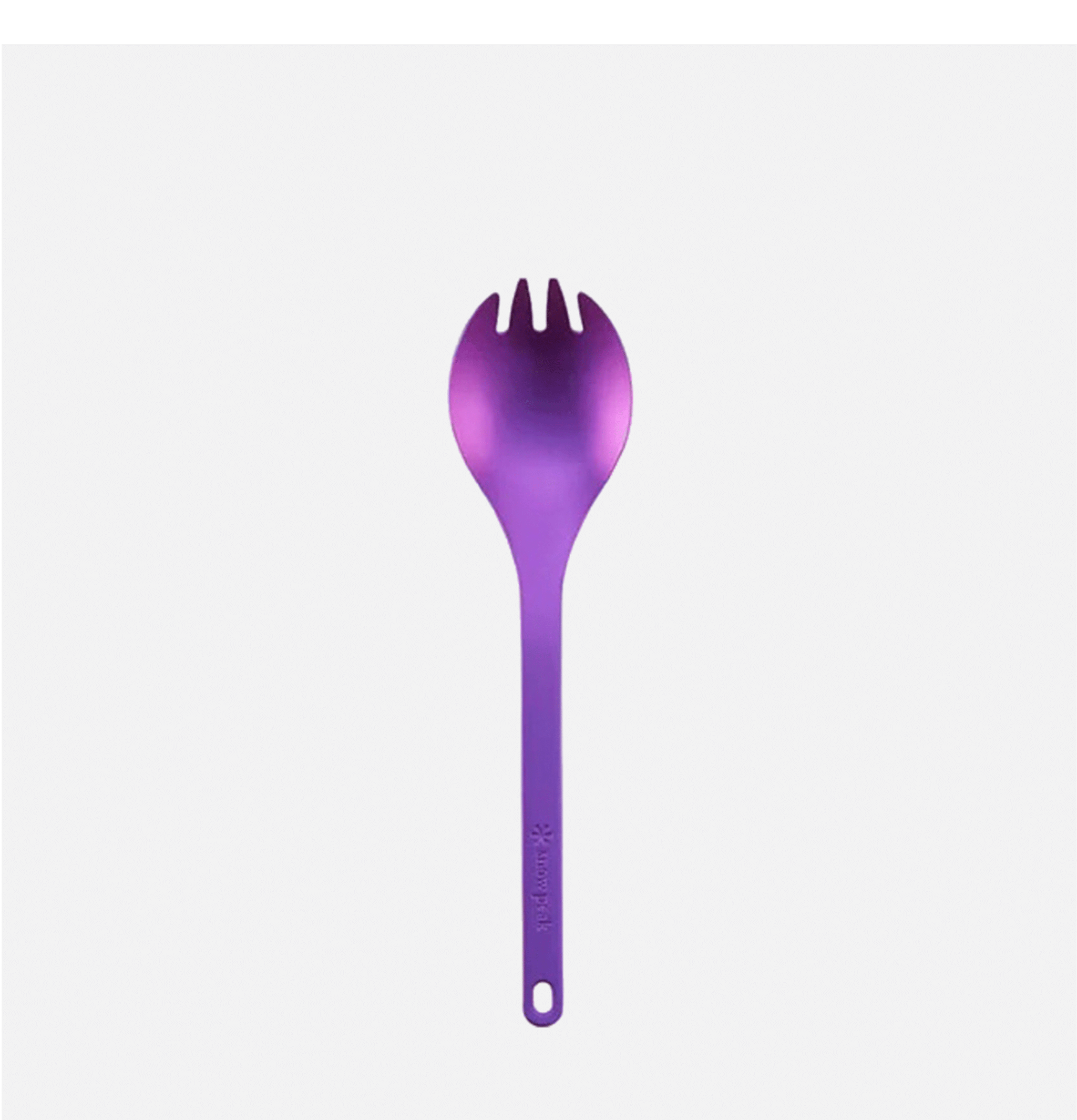 Titanium Spork Purple