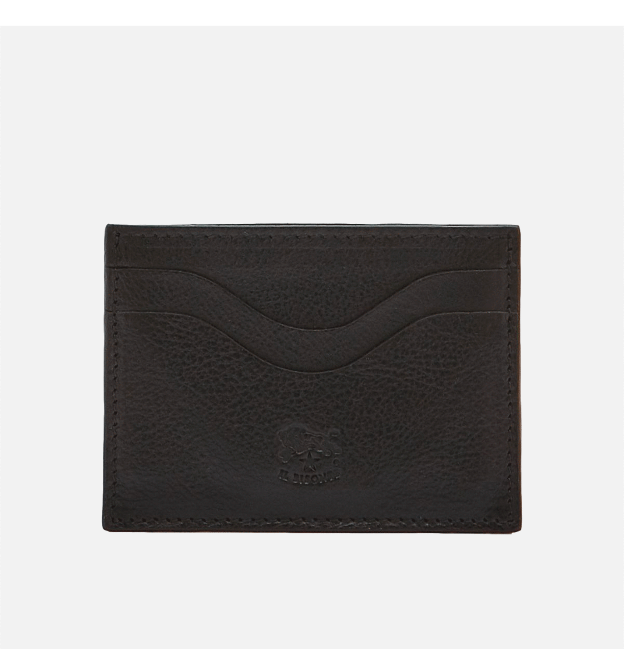 Il Bisonte Card Case Black