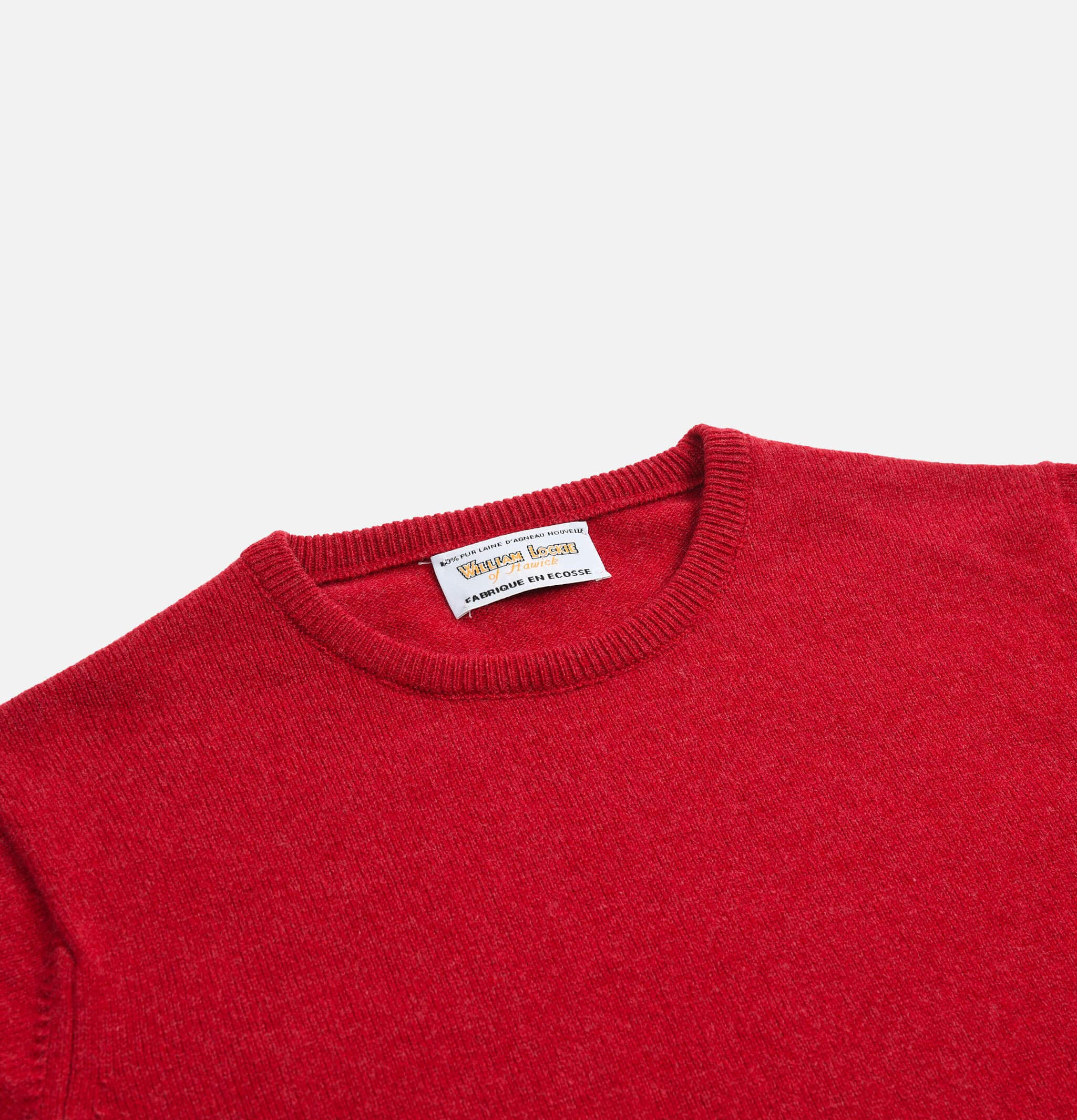 WIlliam Lockie Crew Neck Knit Poppymix