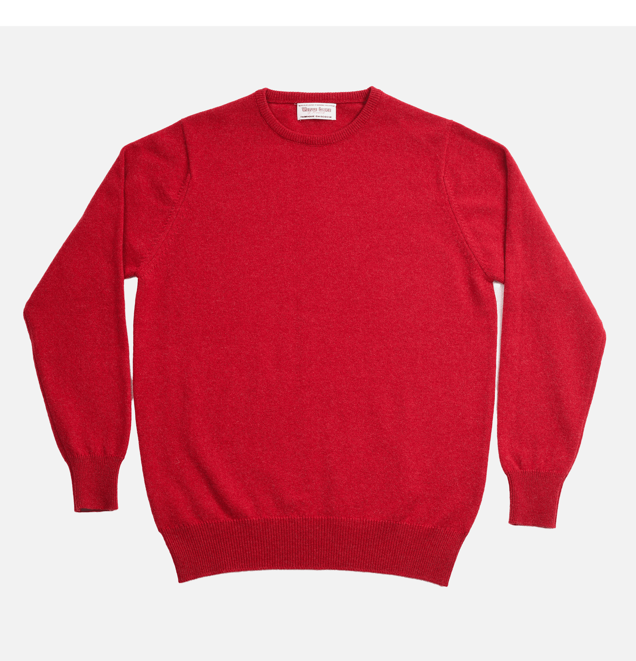 WIlliam Lockie Crew Neck Knit Poppymix