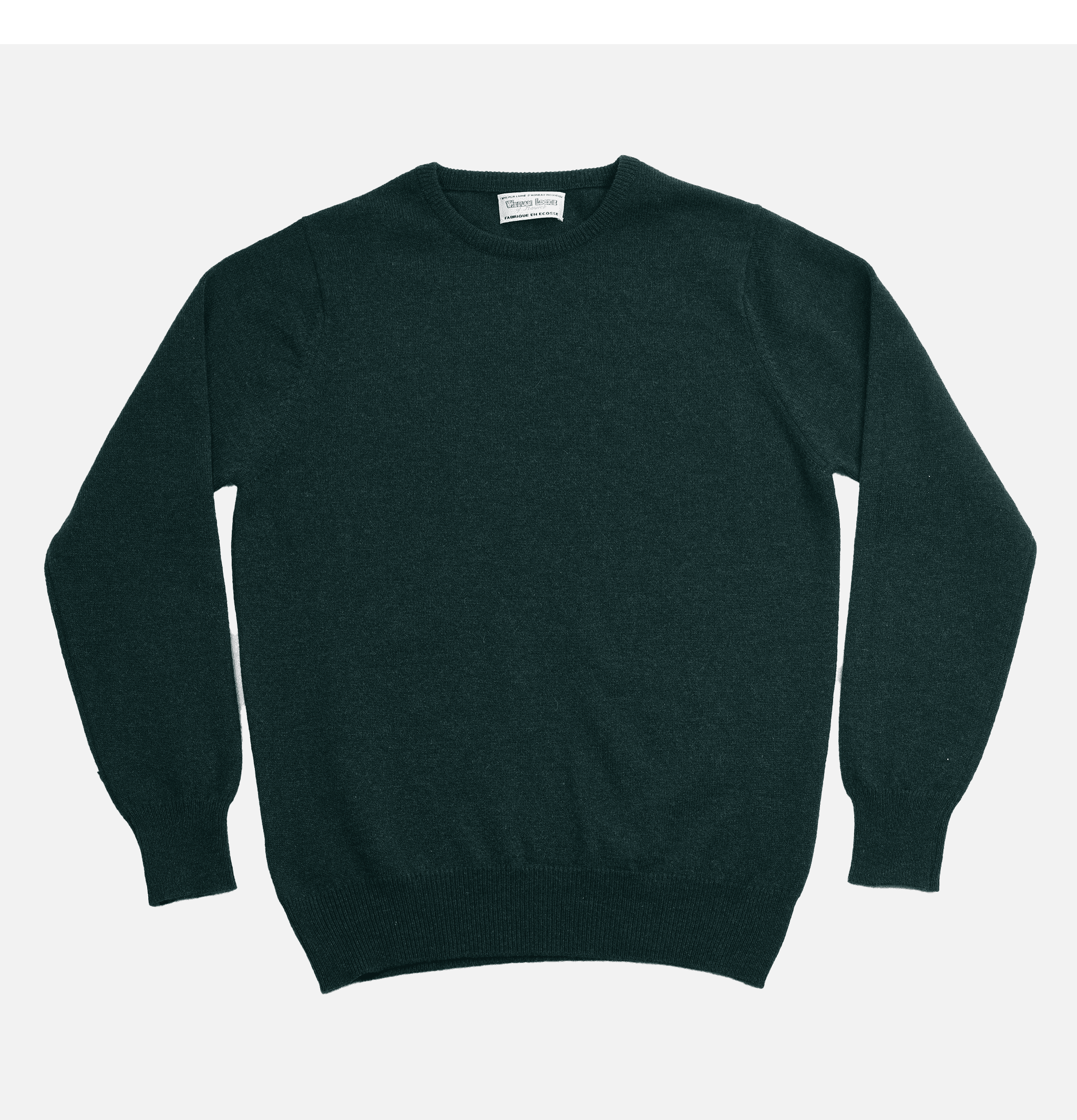 WIlliam Lockie Crew Neck Knit Green Astra