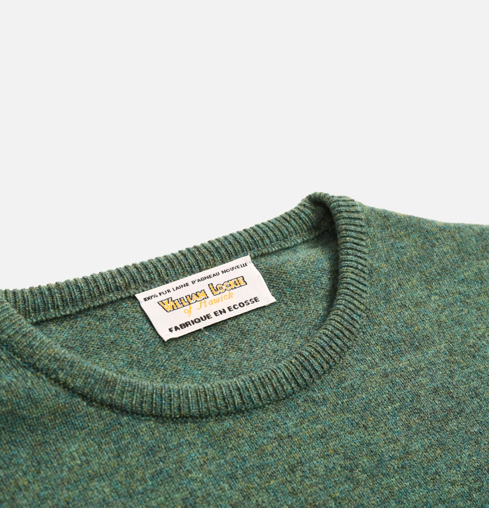 WIlliam Lockie Crew Neck Knit Moorland