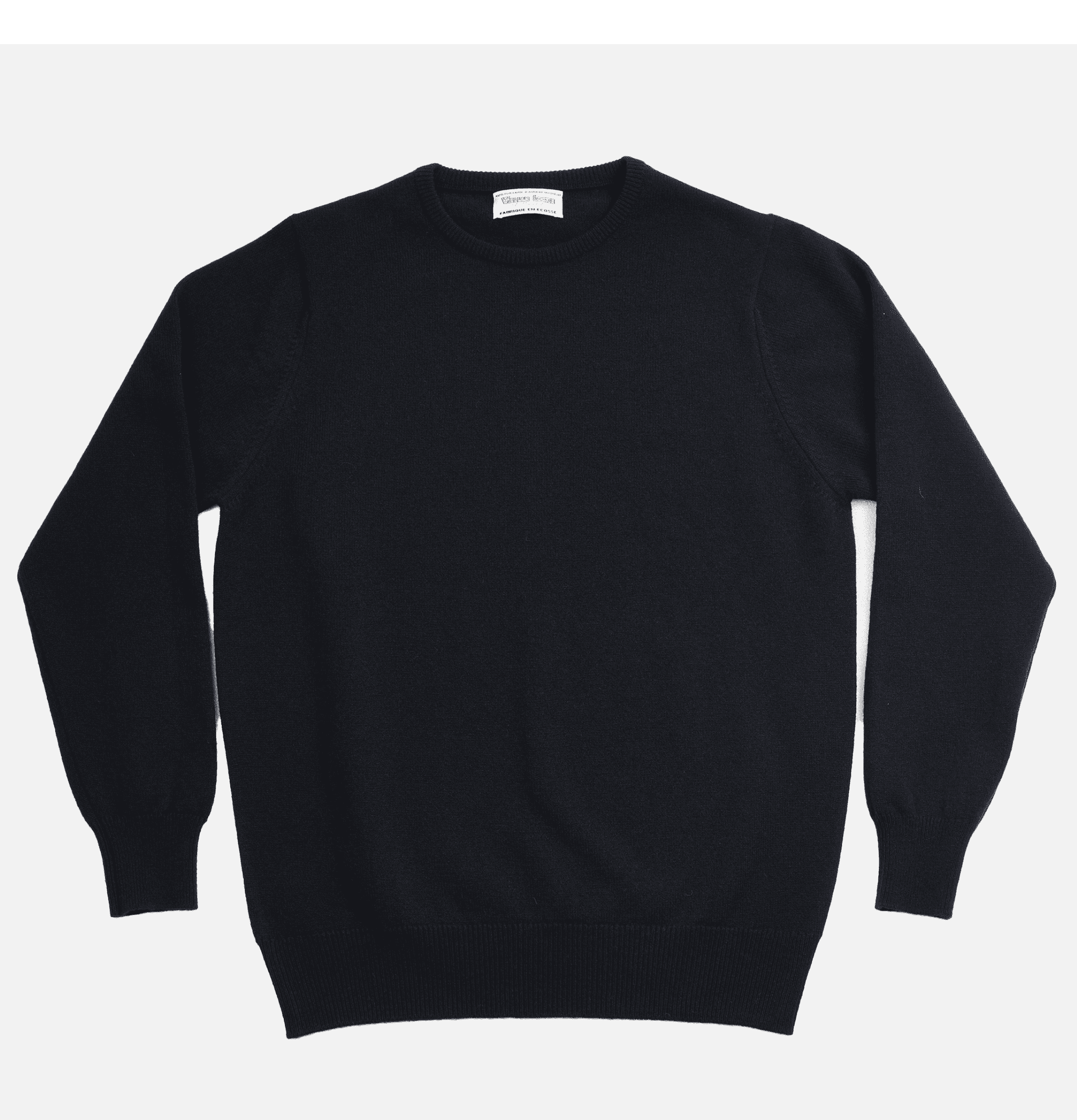 WIlliam Lockie Crew Neck Knit Navy