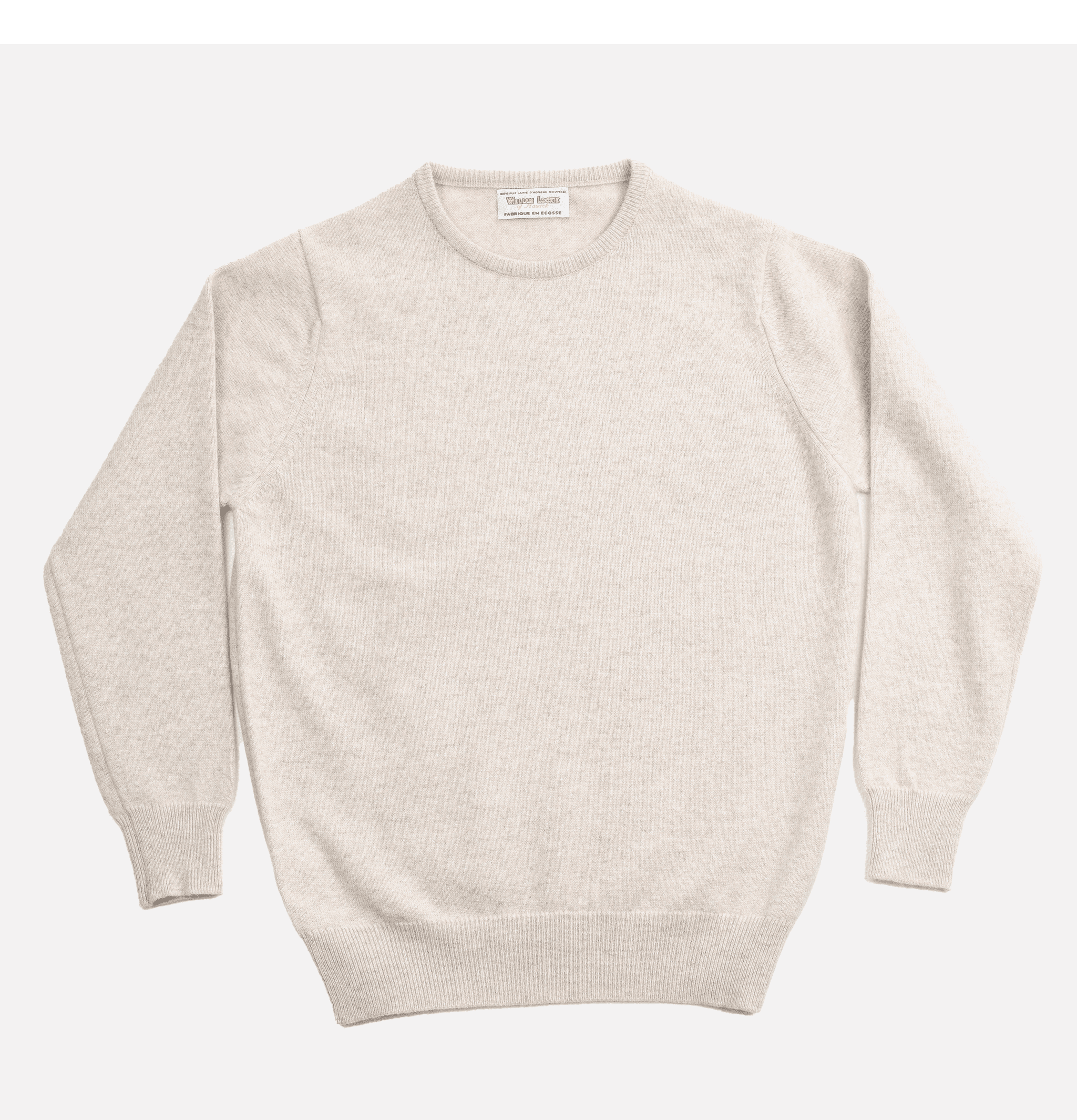 Round Neck Pullover Linen