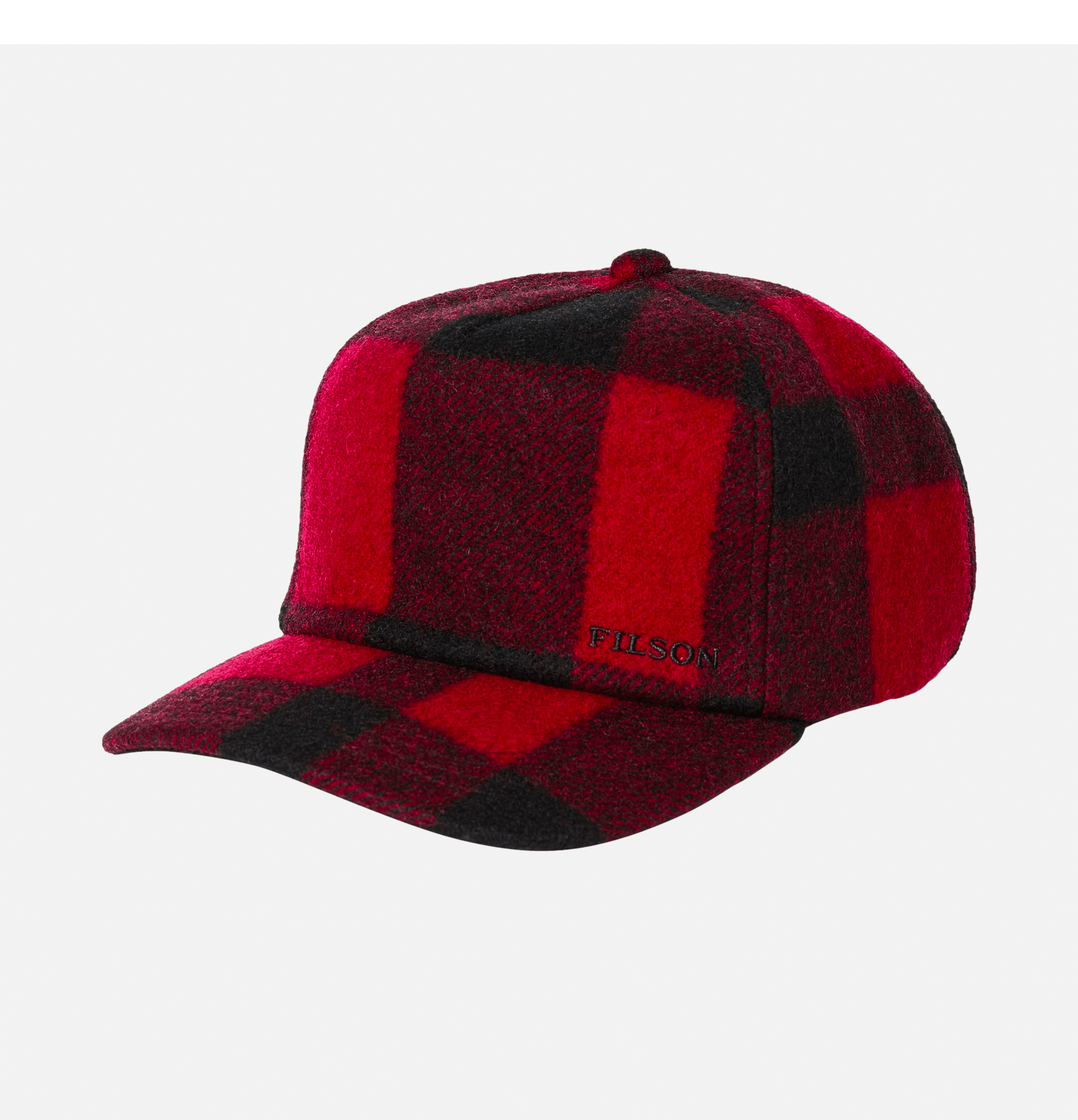 Mackinaw Forester Cap Red Blac