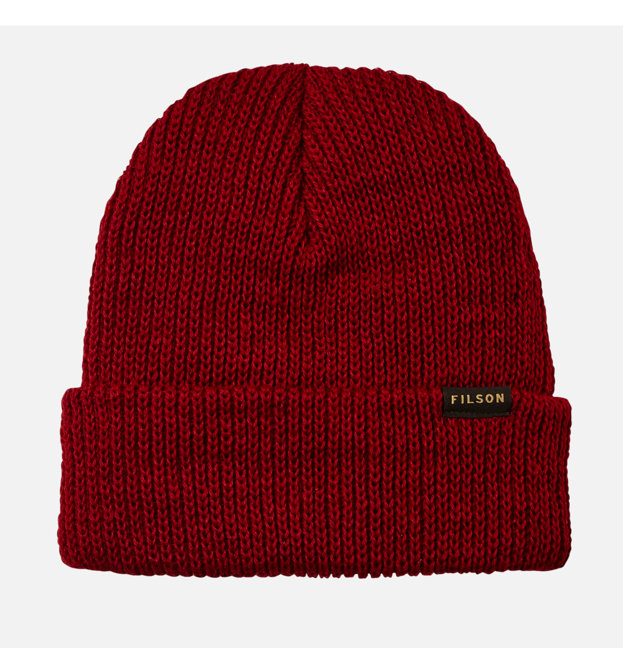 Watch Cap Ballard Wool Red