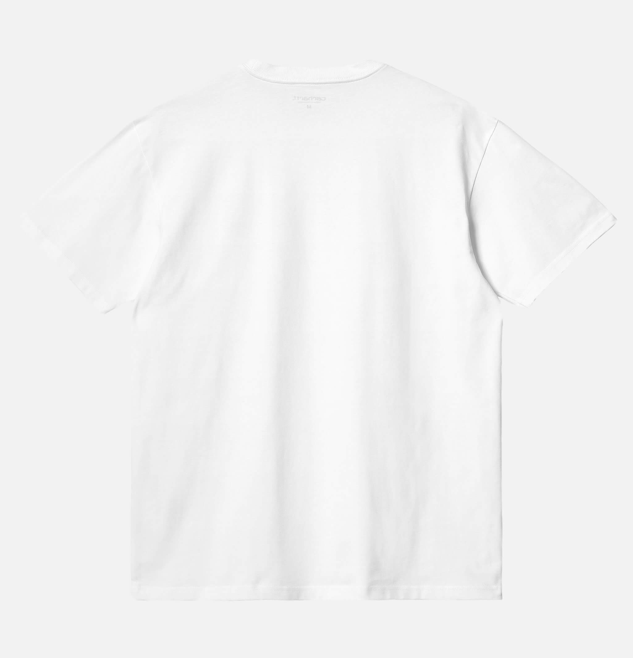 Carhartt WIP T-shirt Chase Blanc
