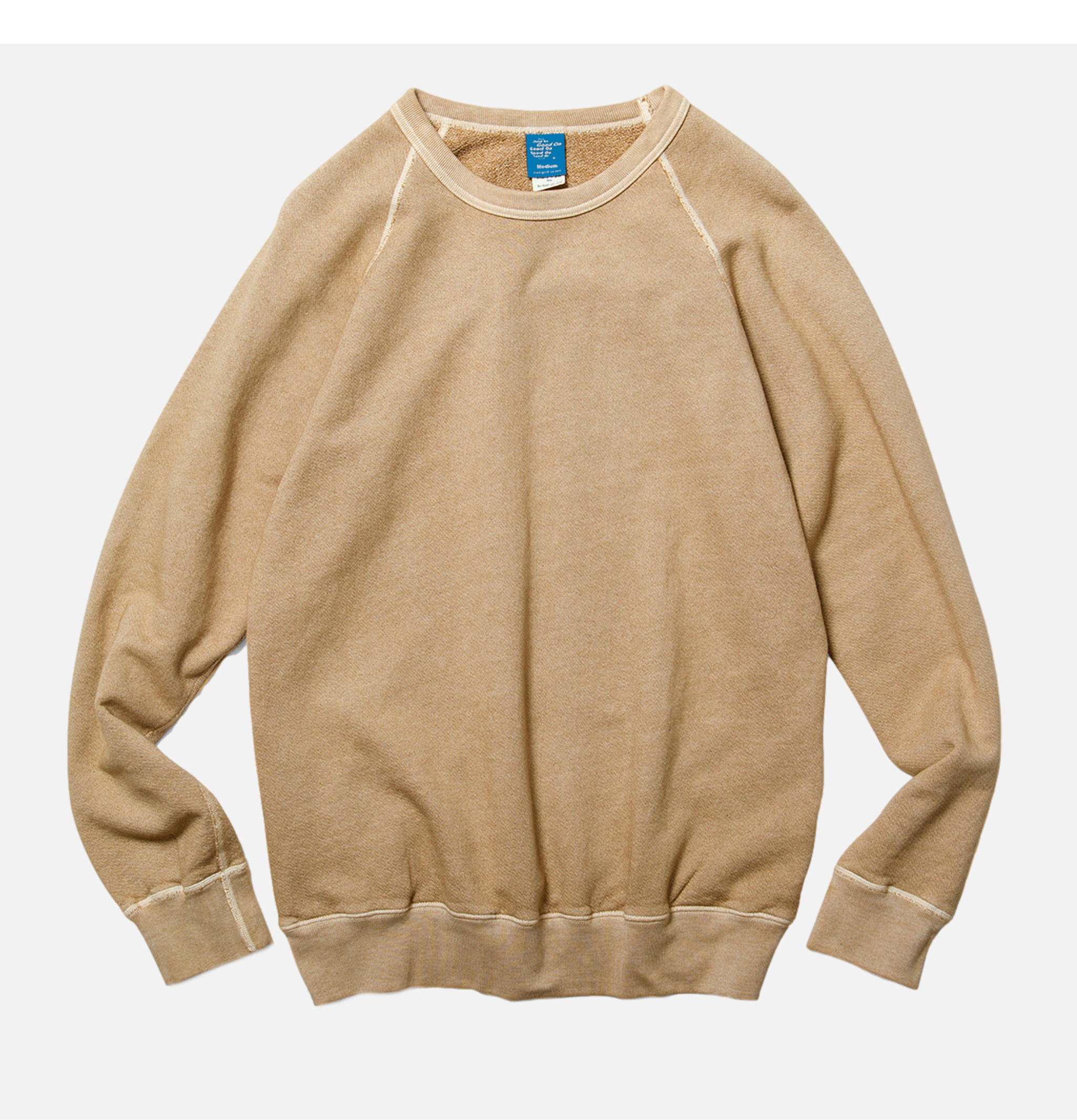 Crew Neck Sweat Latte