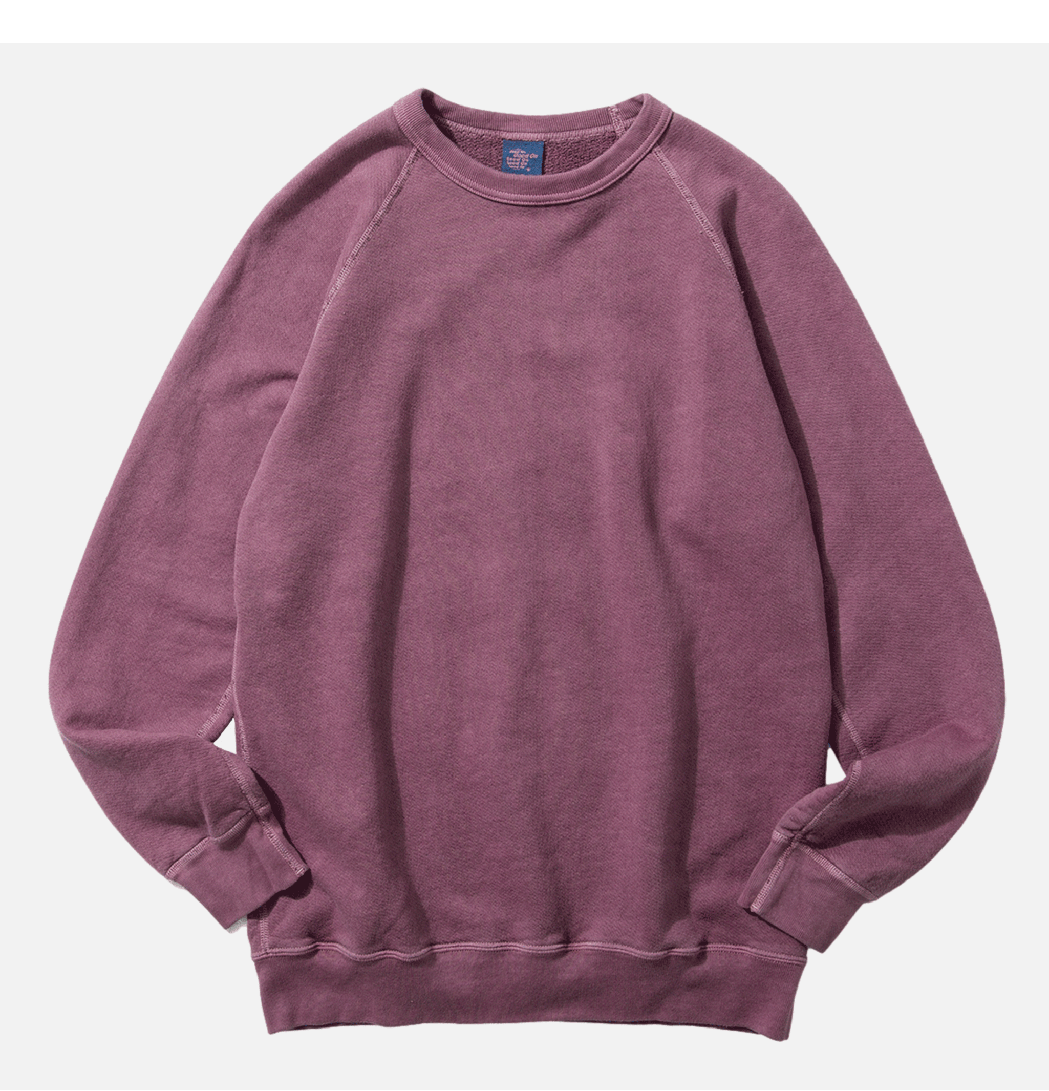 Raglan Crew Neck Sweat Azuki