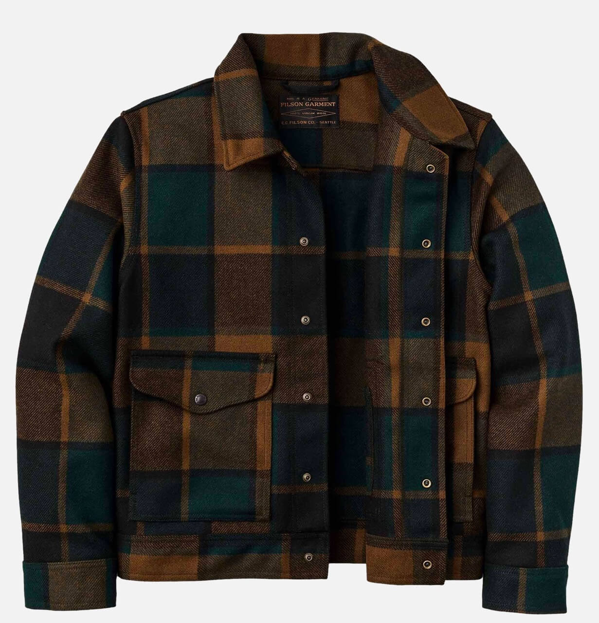 Mackinaw Wool Work Plaid Green