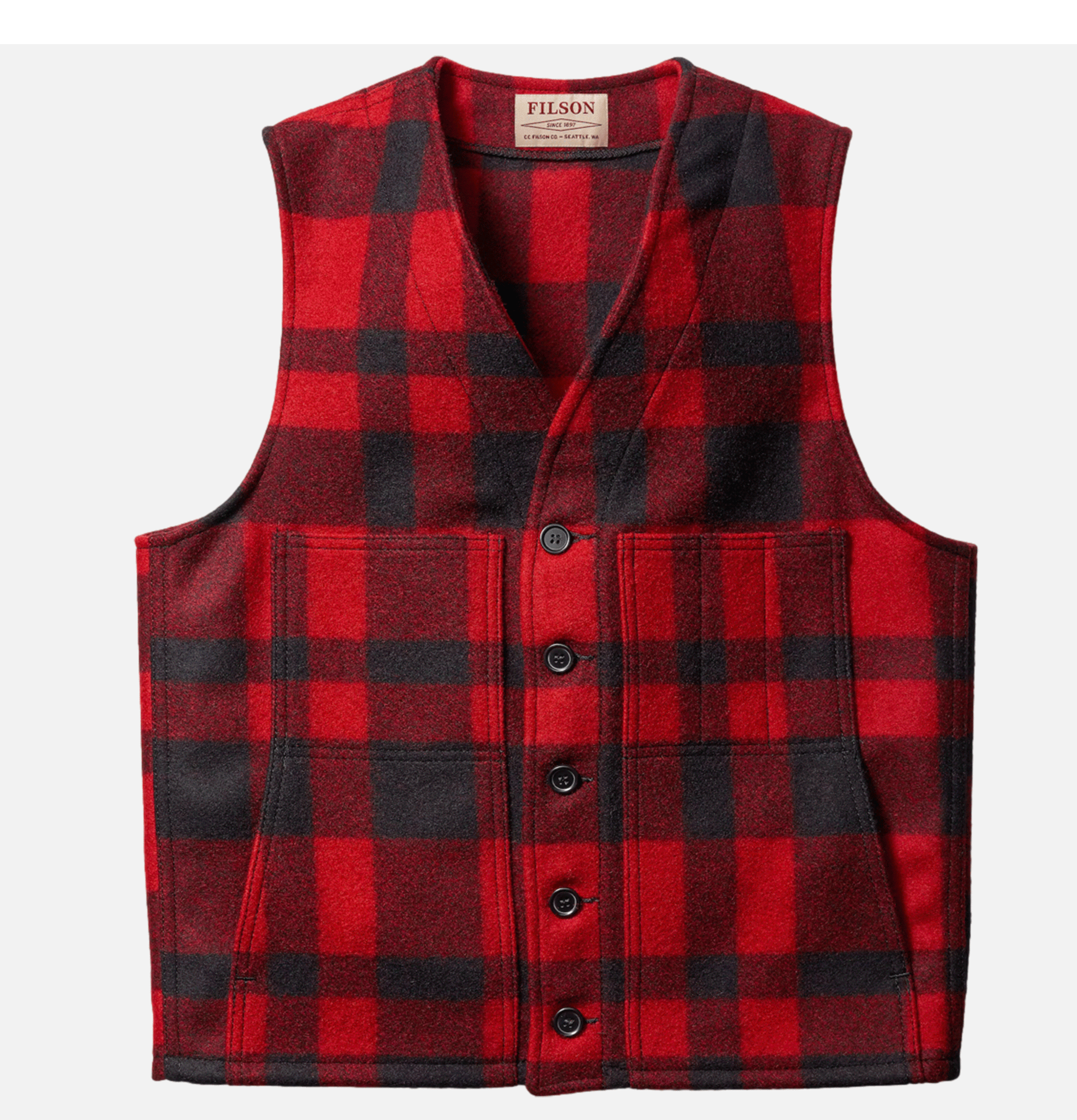 Wool Mackinaw Vest