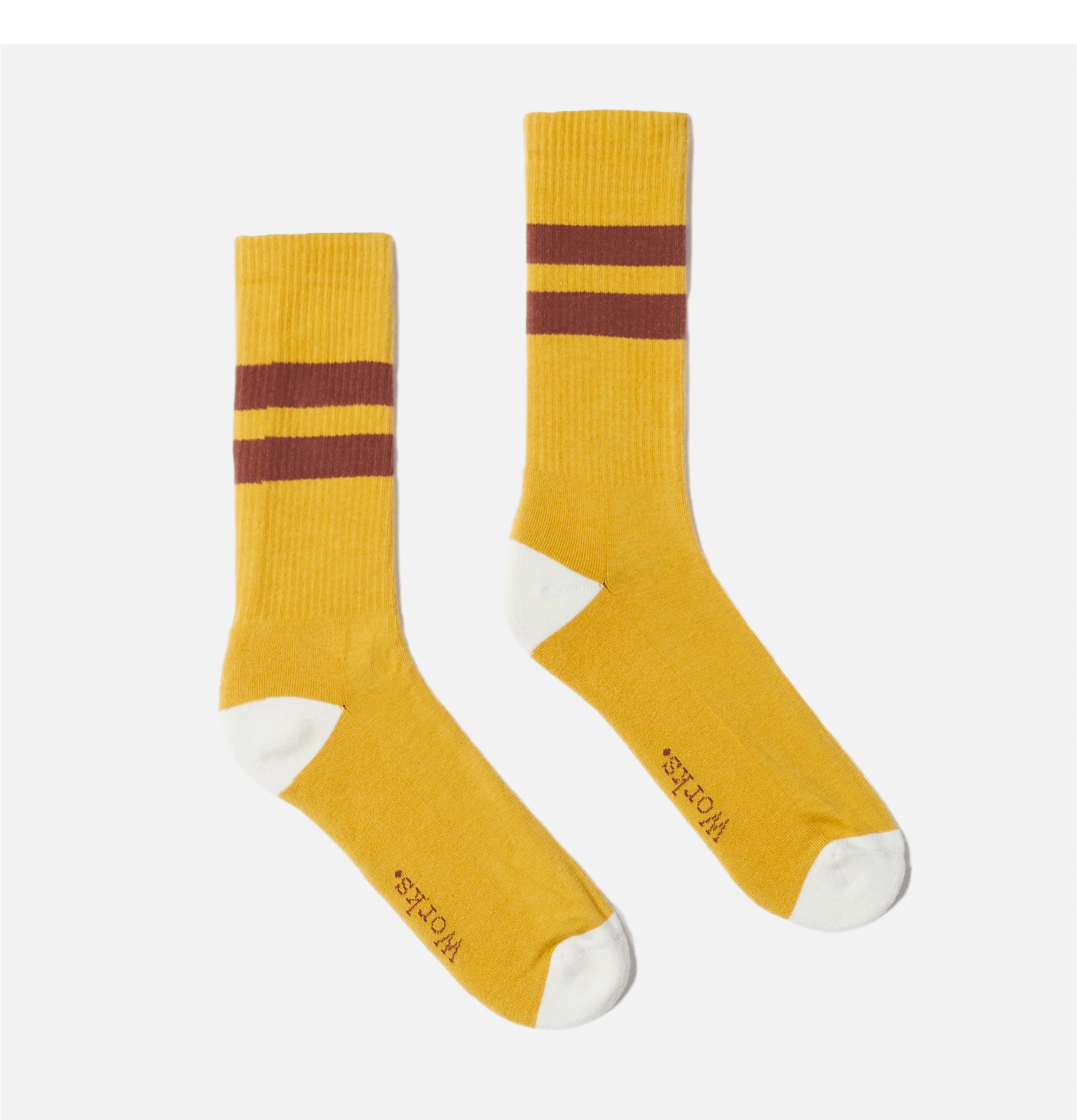Chaussettes Sport Yellow Bord