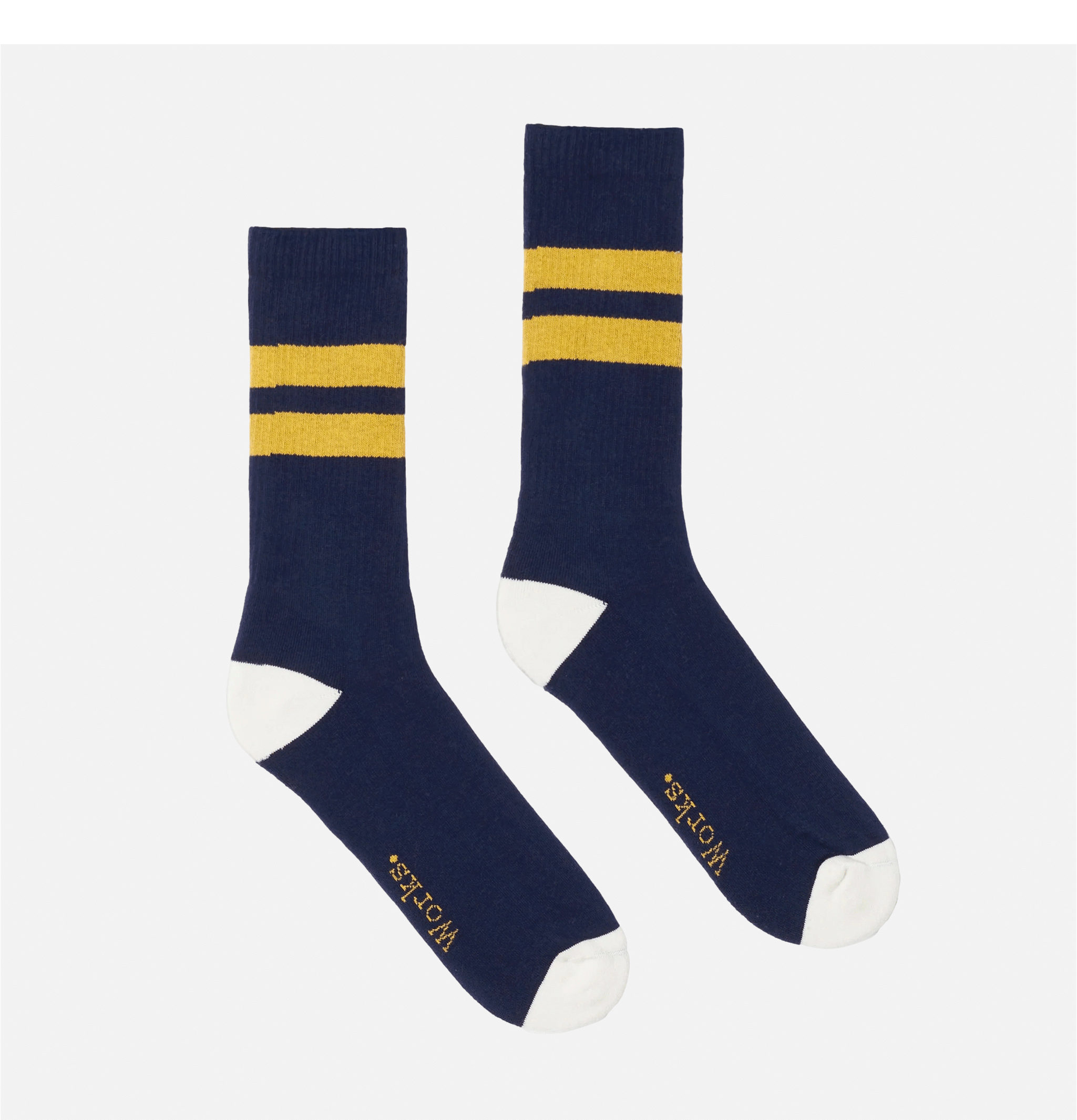 Chaussettes Sport Navy Yellow