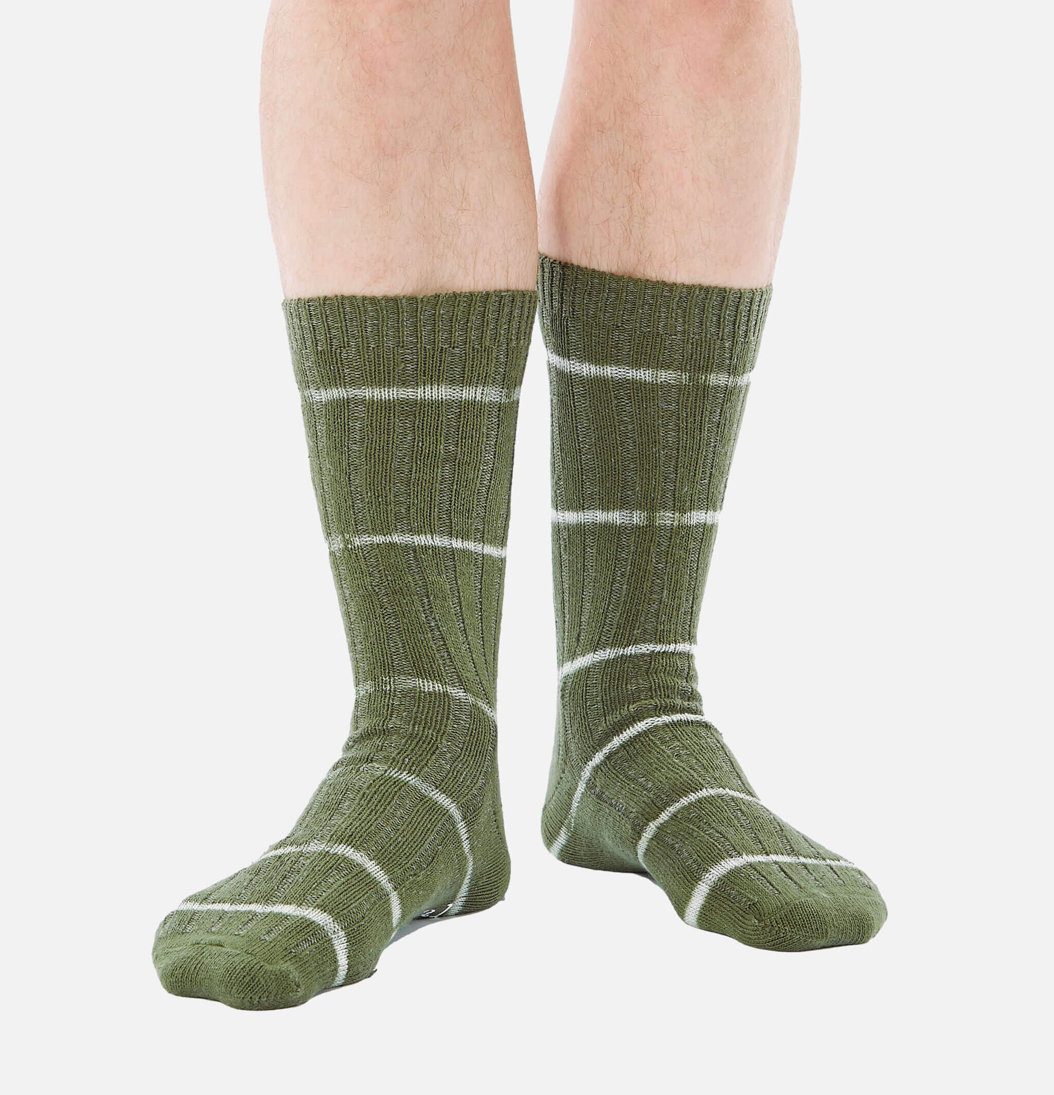 Chaussettes Tie Dye Olive