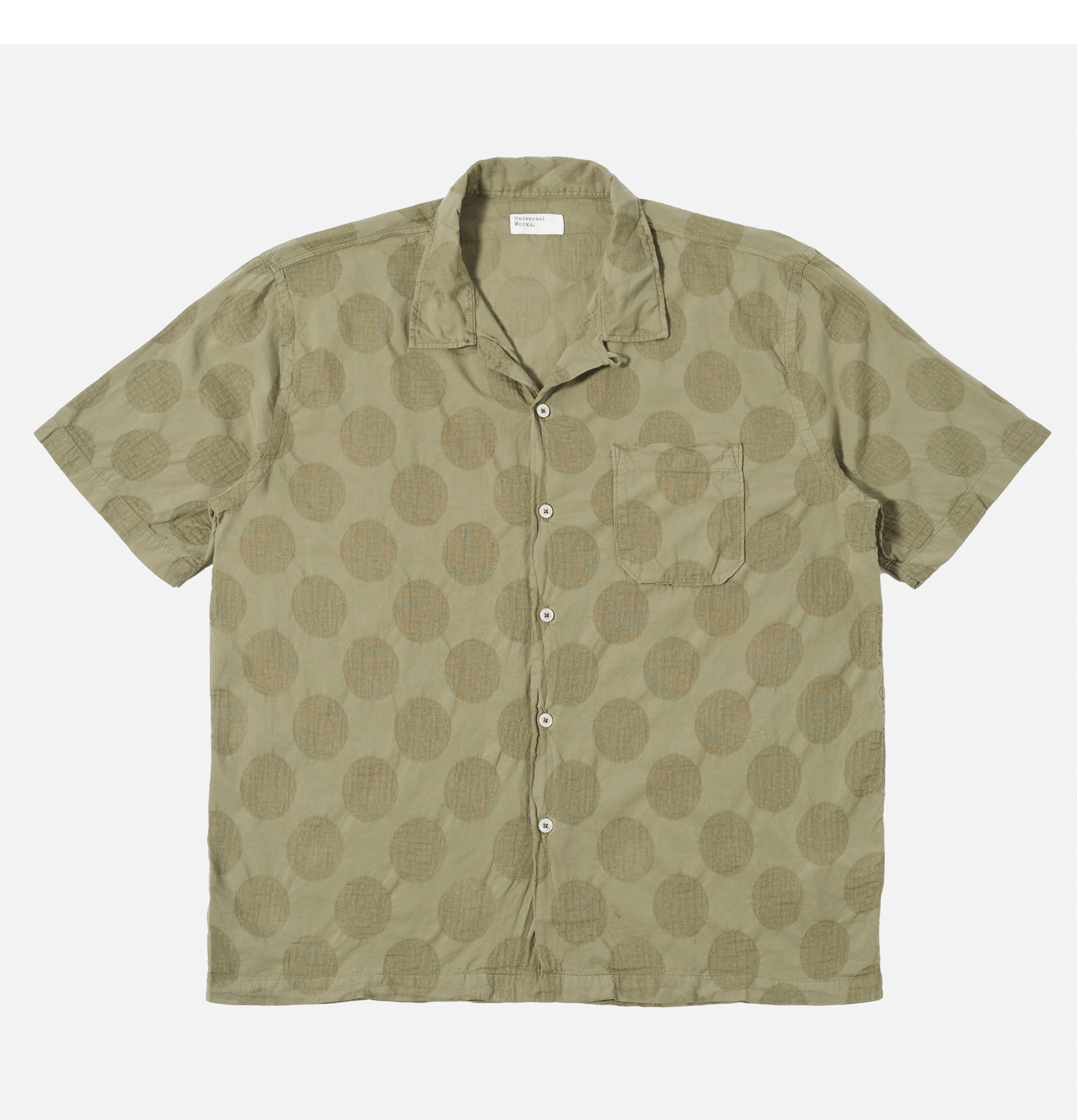 Road Shirt Dot Olive