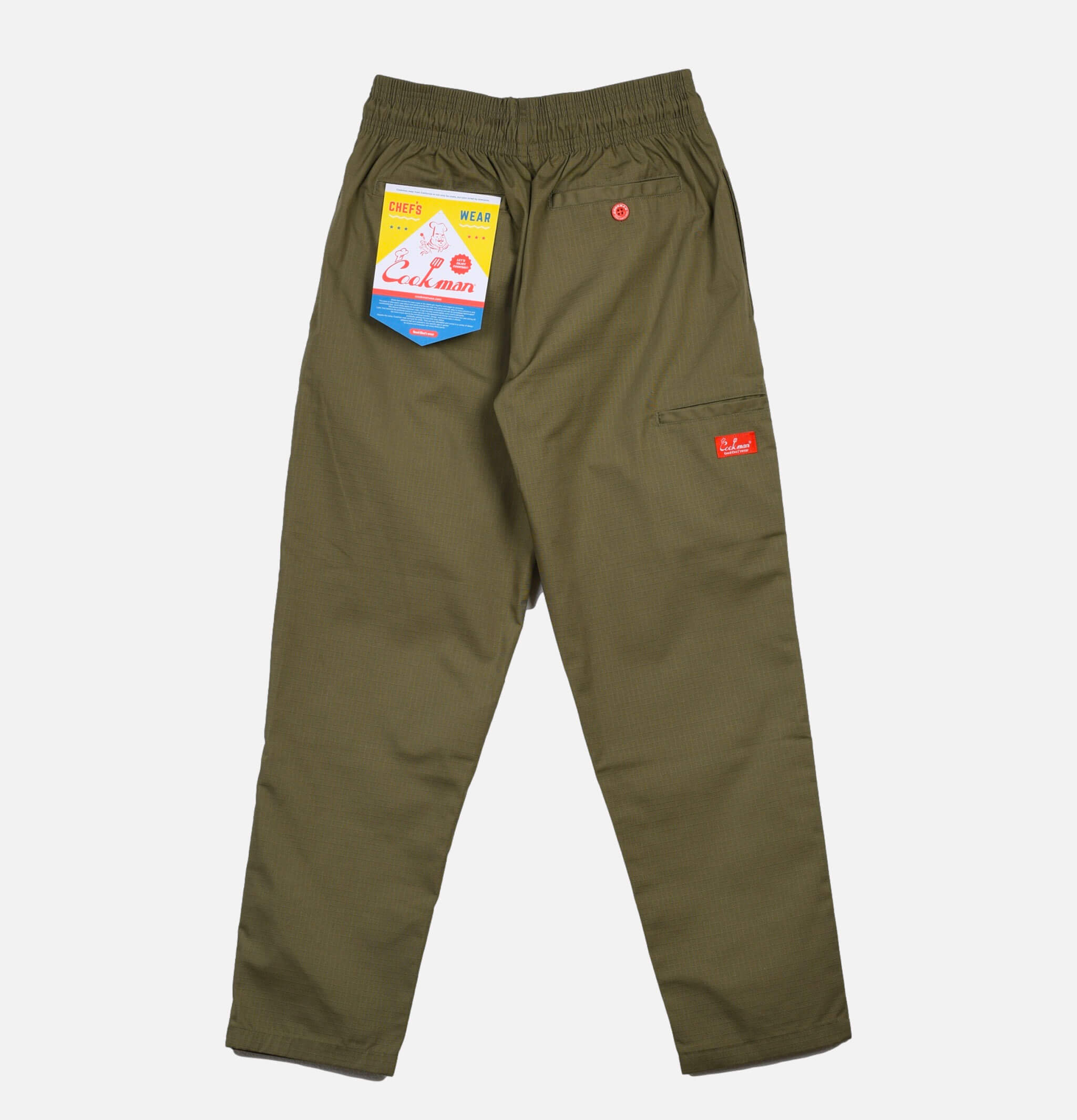 Chef Pant Double Knee Olive