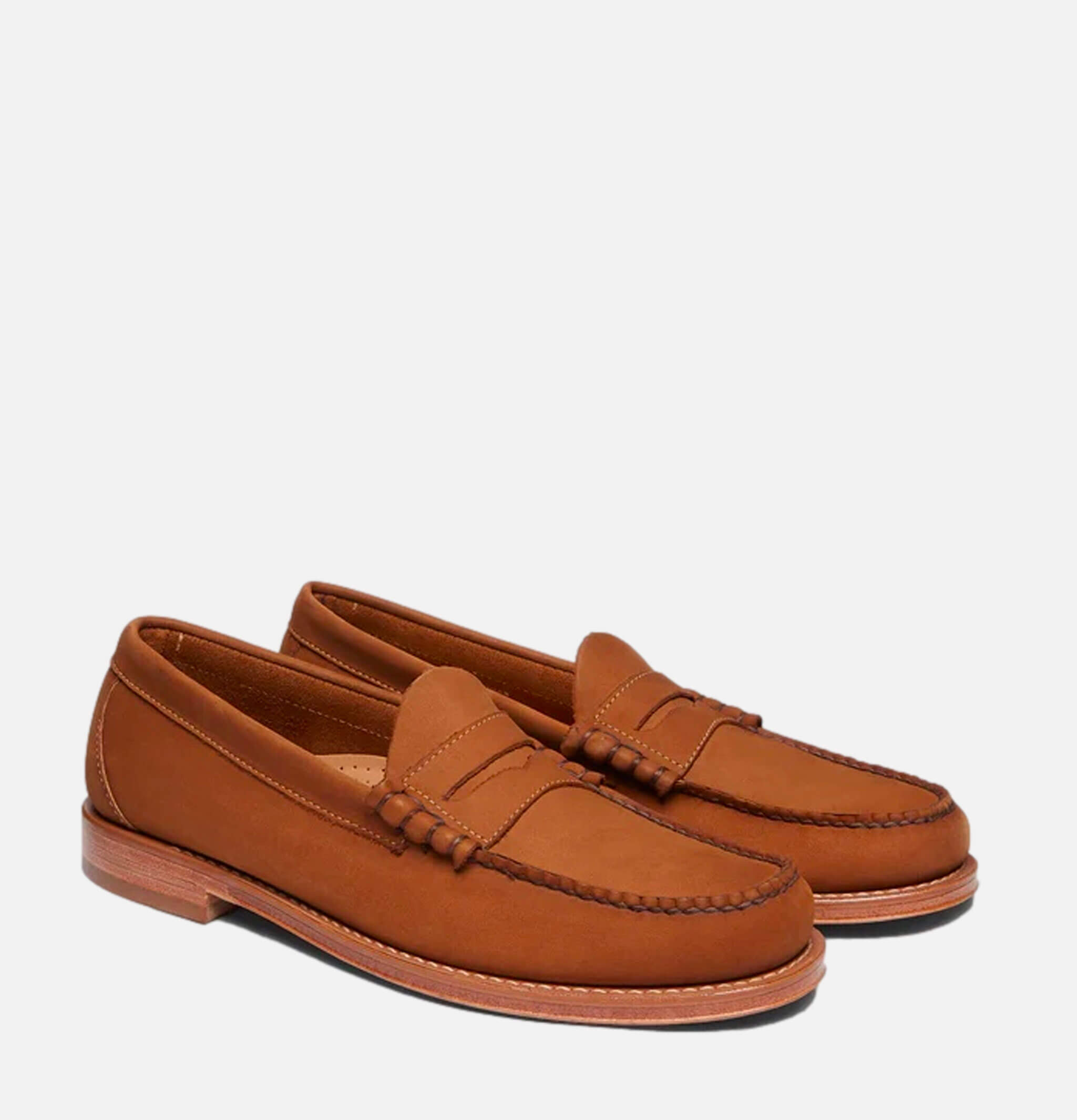 GH Bass Weejun Larson Nubuck Tan