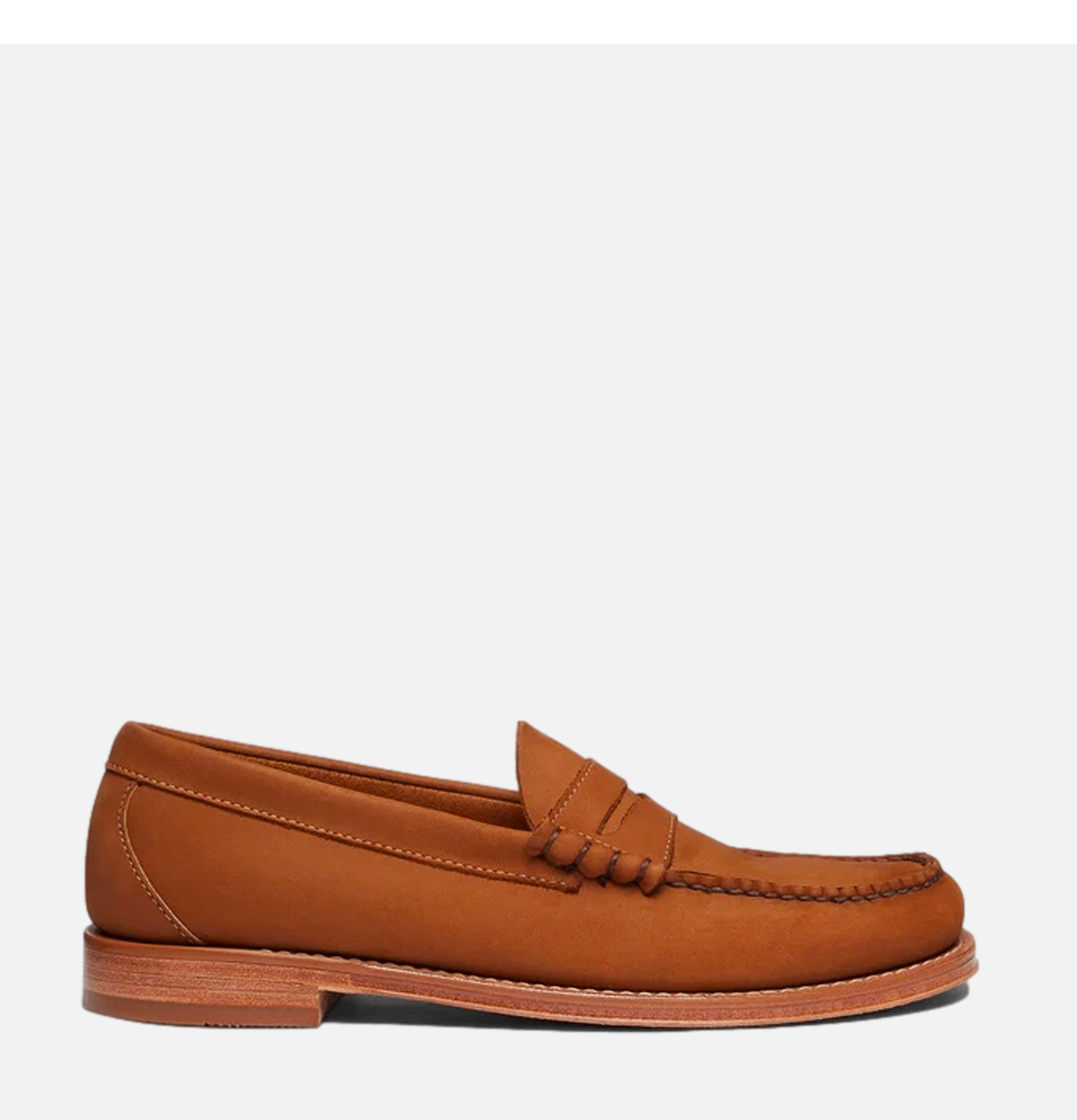 GH Bass Weejun Larson Nubuck Tan