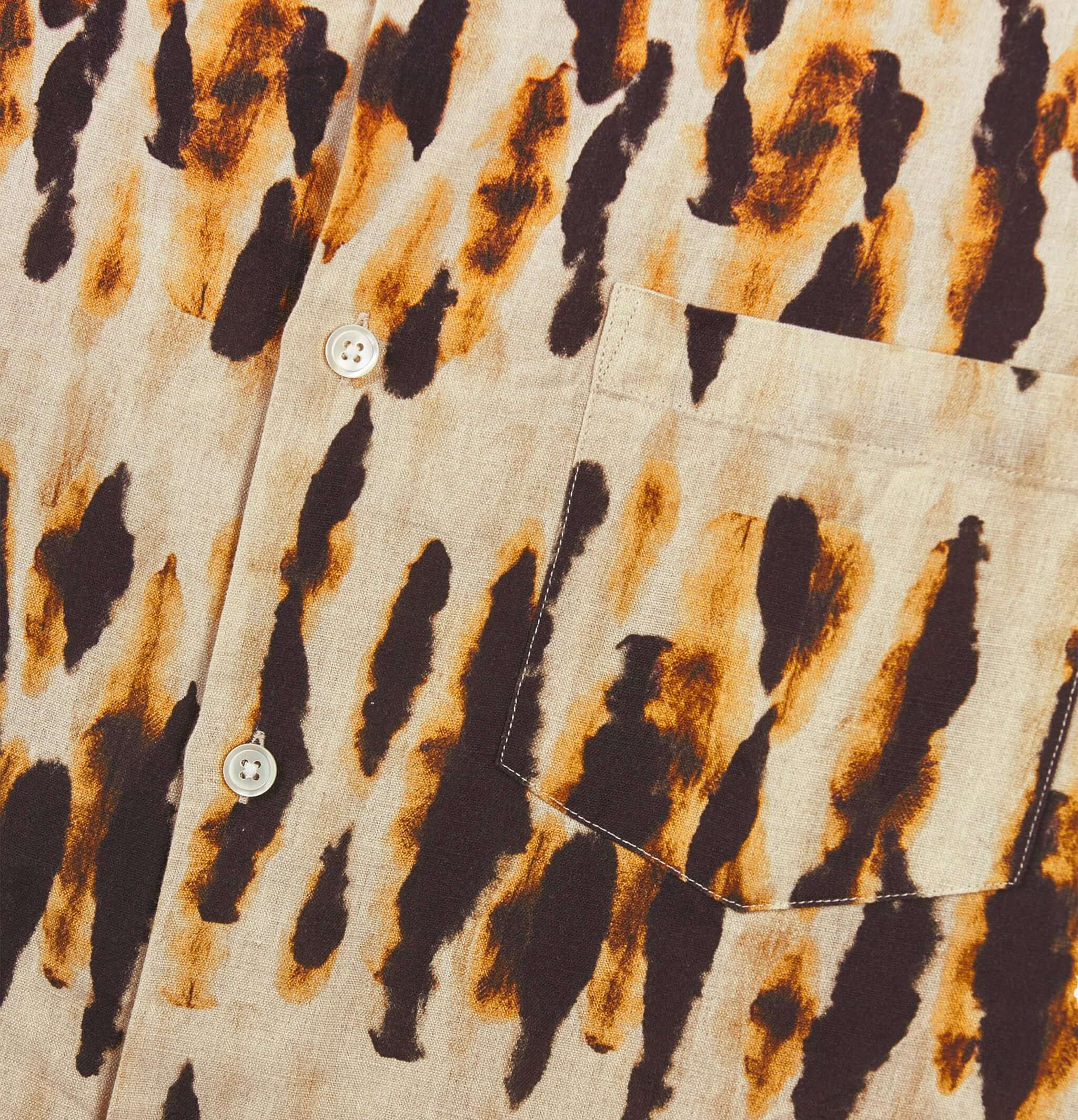 Portuguese Flannel Shirt Borra Mustard