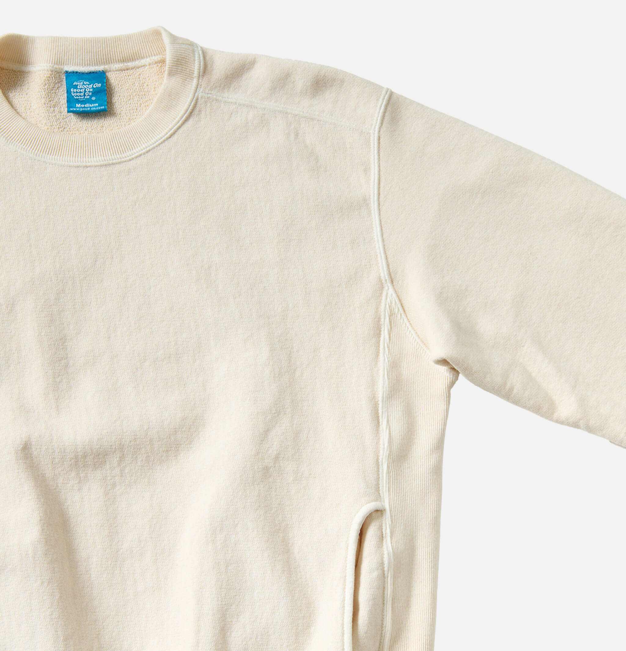 Heavy Crew Sweat Natural