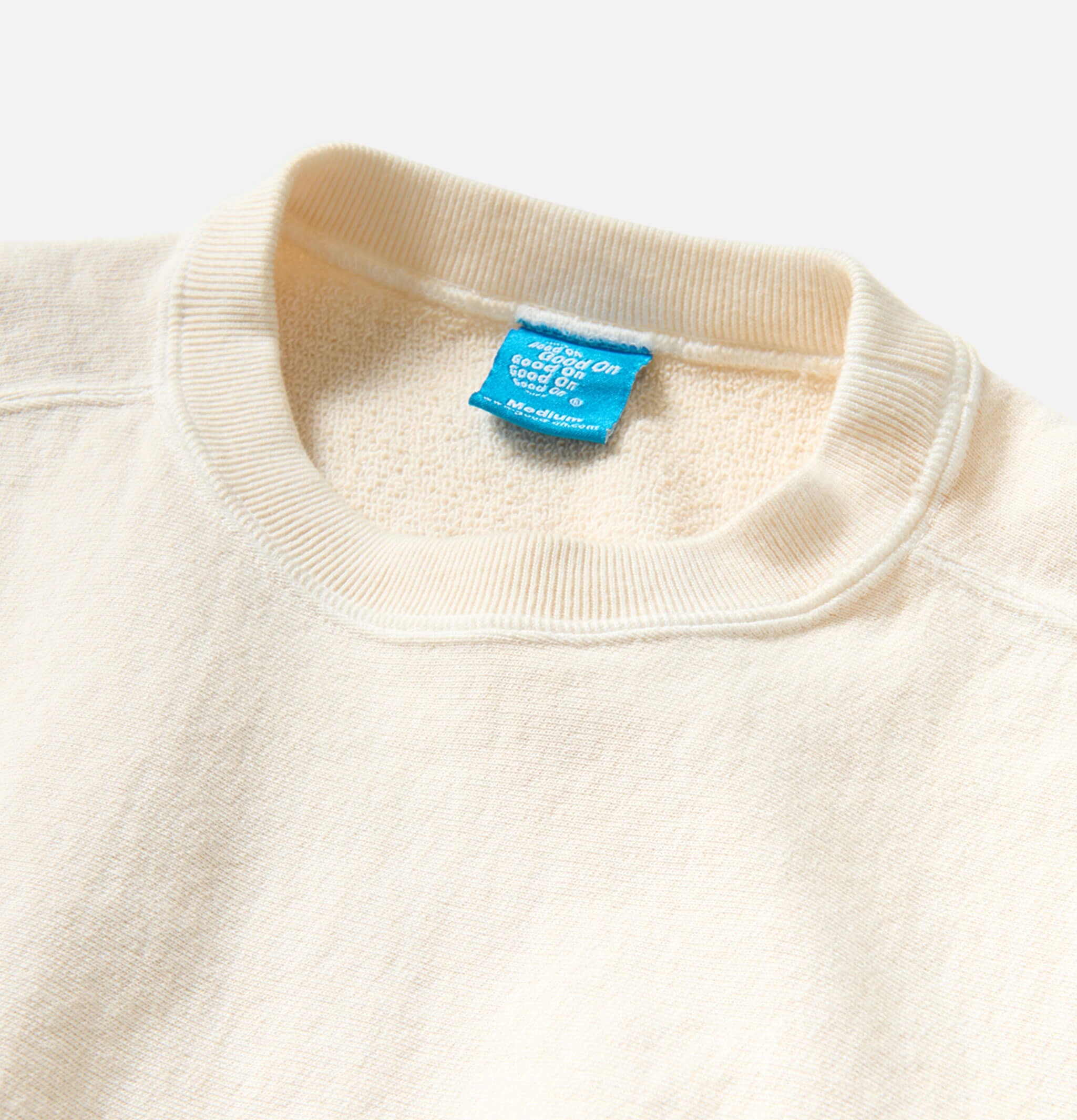 Heavy Crew Sweat Natural