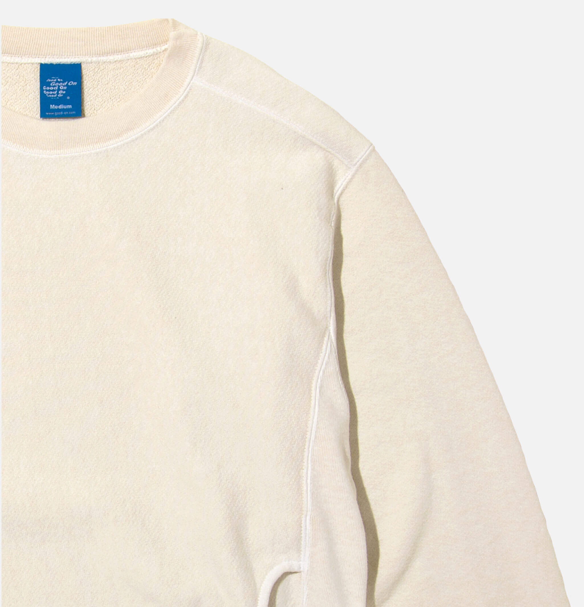 Heavy Crew Sweat Natural