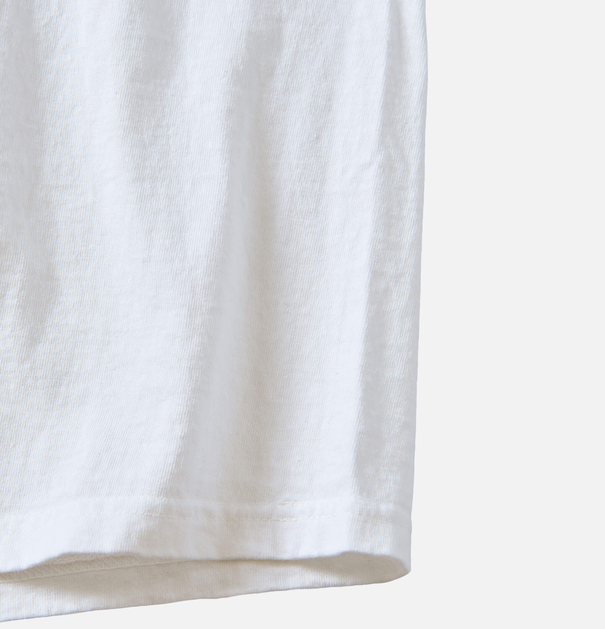 Crew Tee Non Pigment White