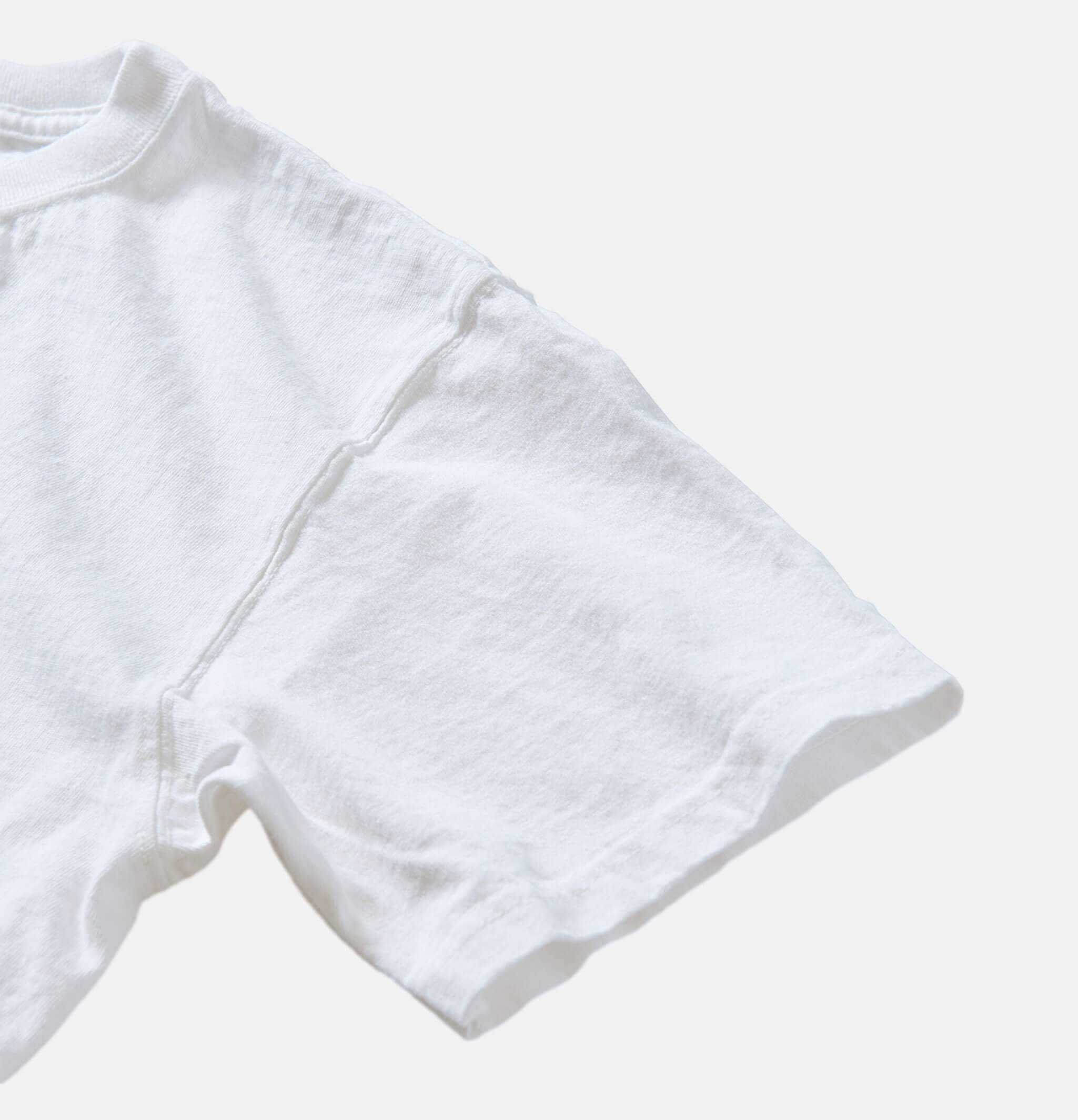 Good On Japan Crew Tee No Pigment White