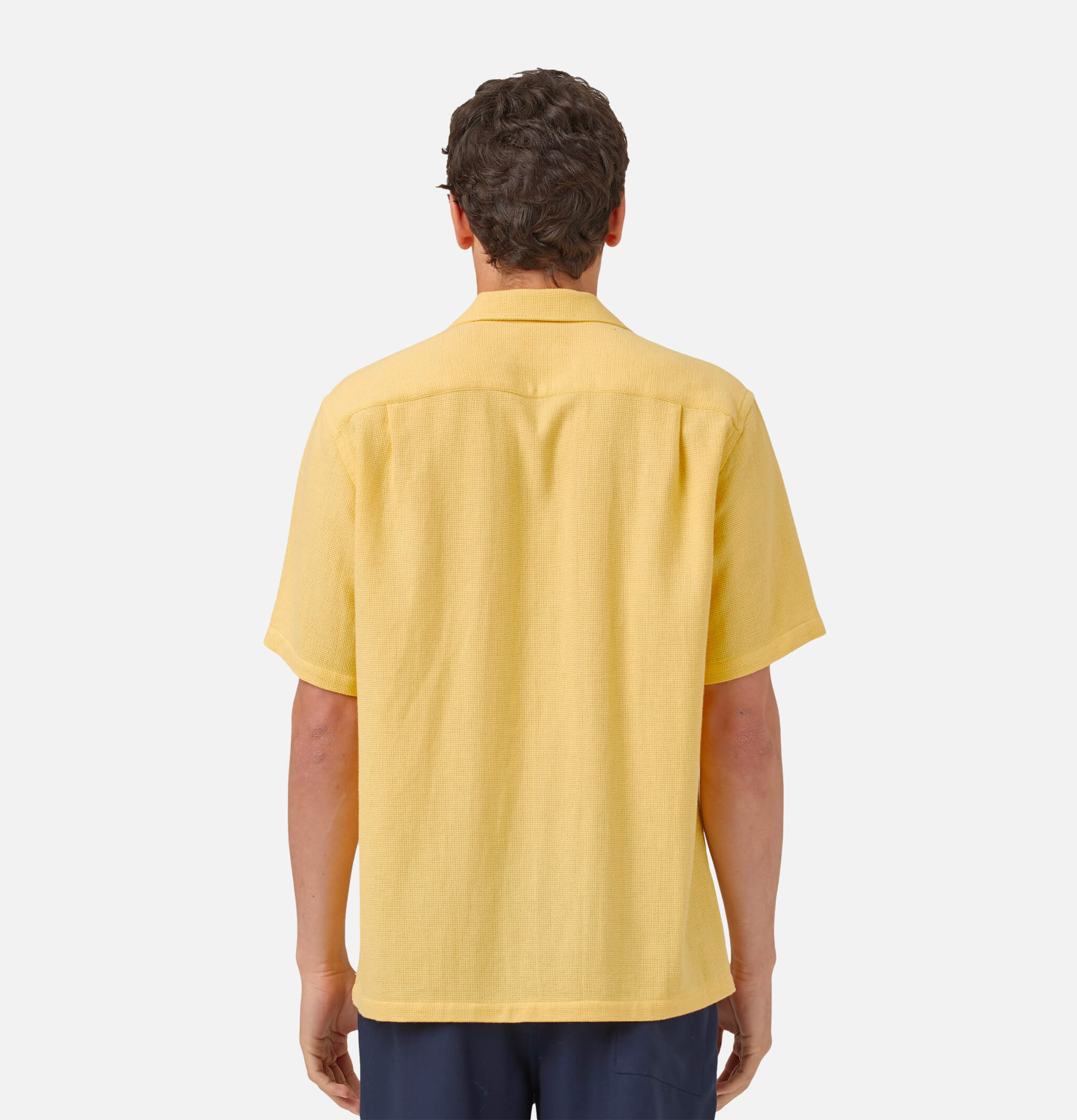 Portuguese Flannel Shirt Praia Yellow