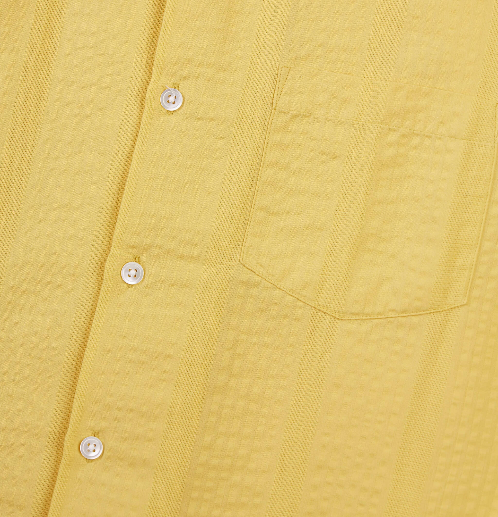 Portuguese Flannel Shirt Praia Yellow