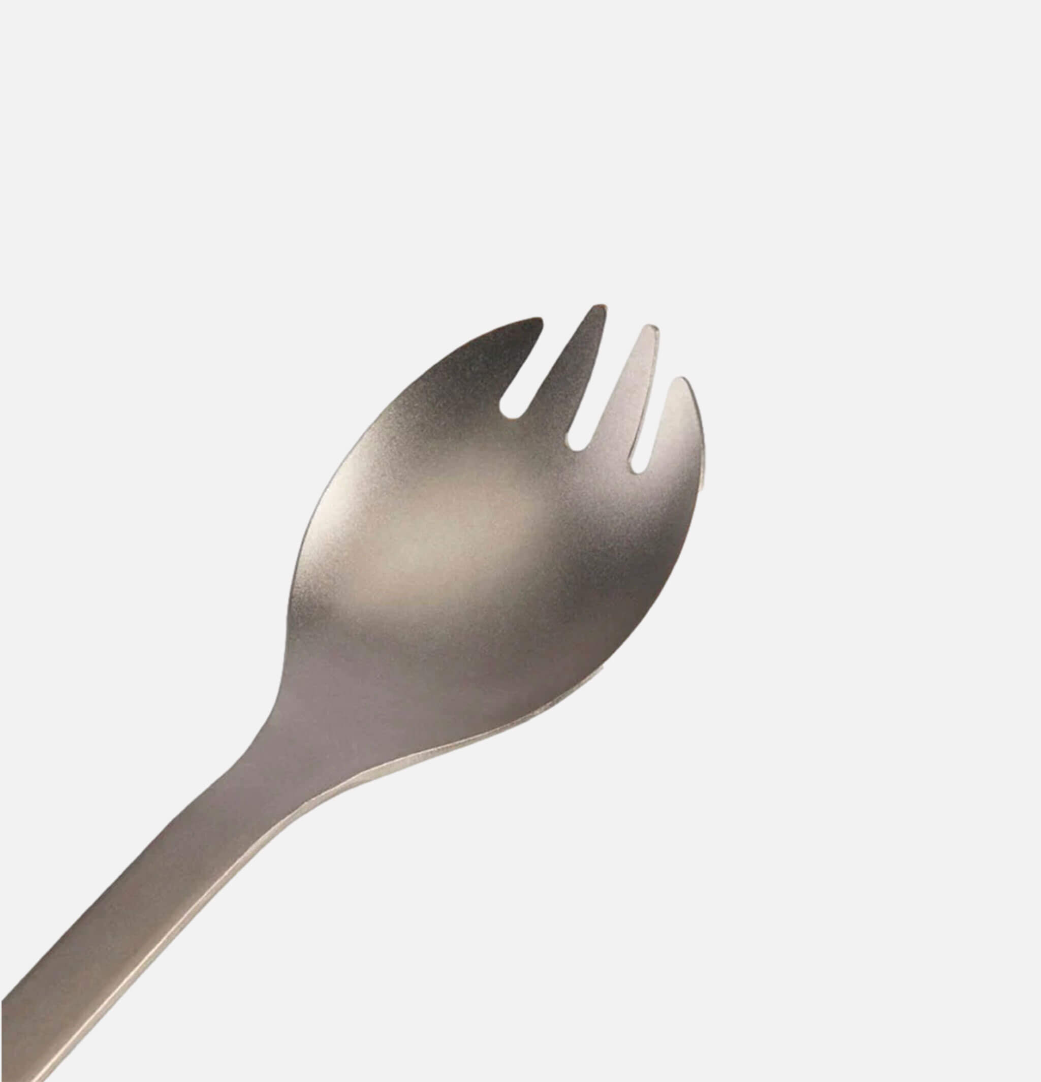 Titanium Spork Silver